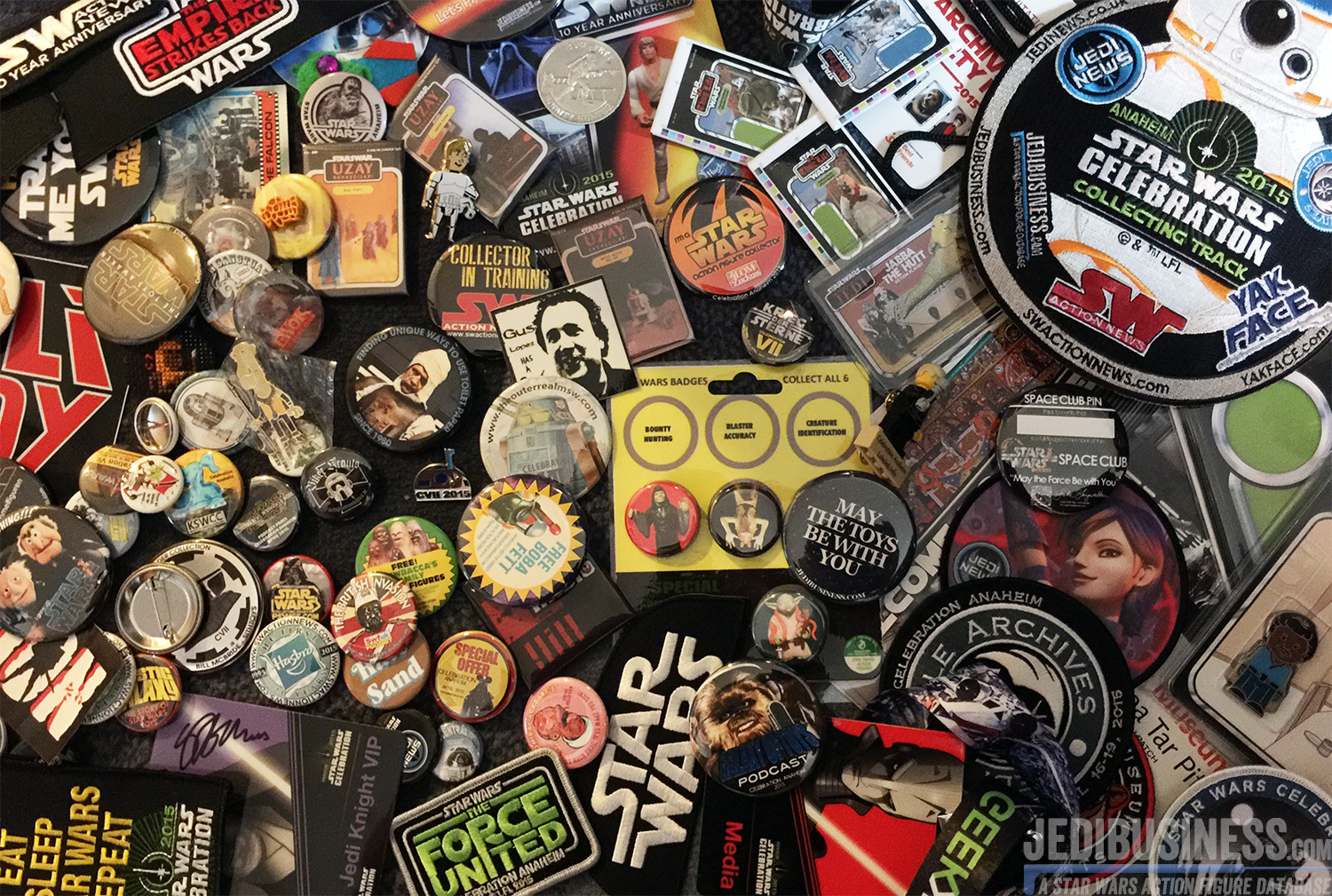 Swag at Star Wars Celebration Anaheim 2015