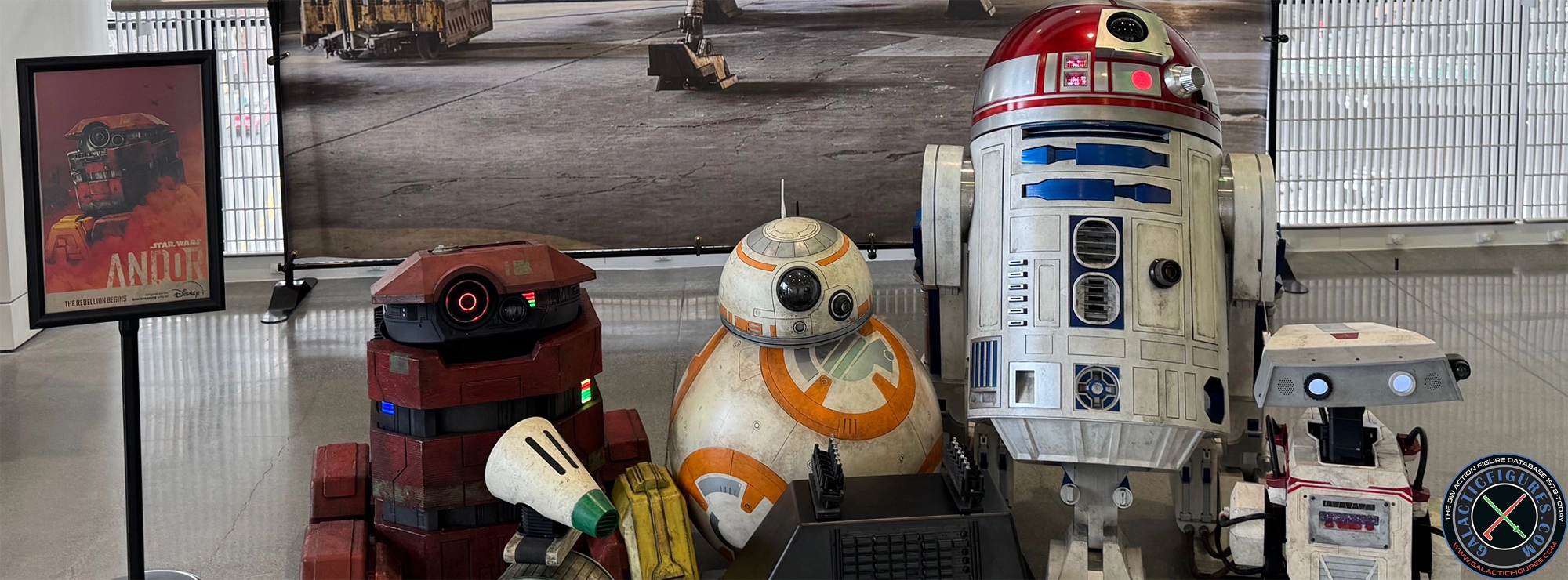 Star Wars droids at Emerald City Comic Con 2026