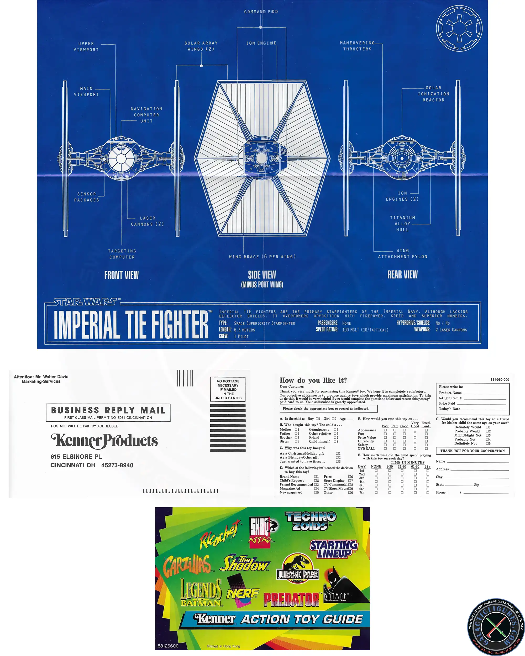 Power Of The Force Tie Fighter