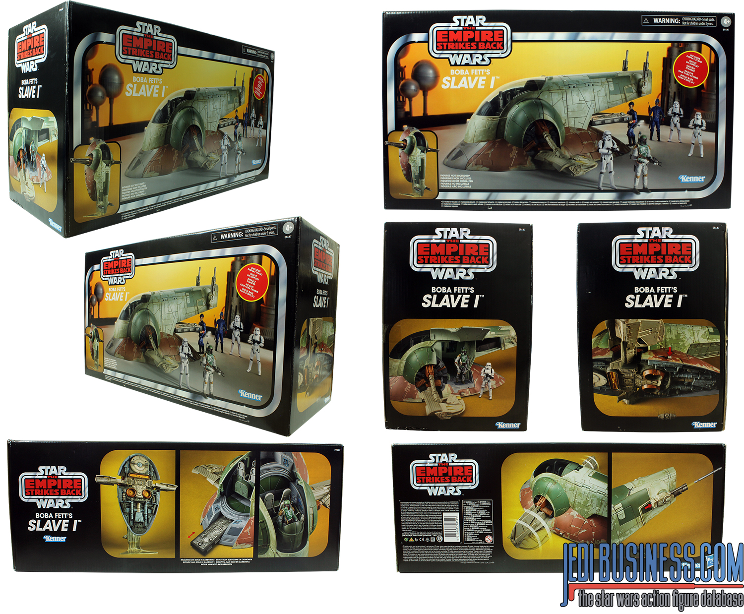 The Vintage Collection Slave 1 packaging
