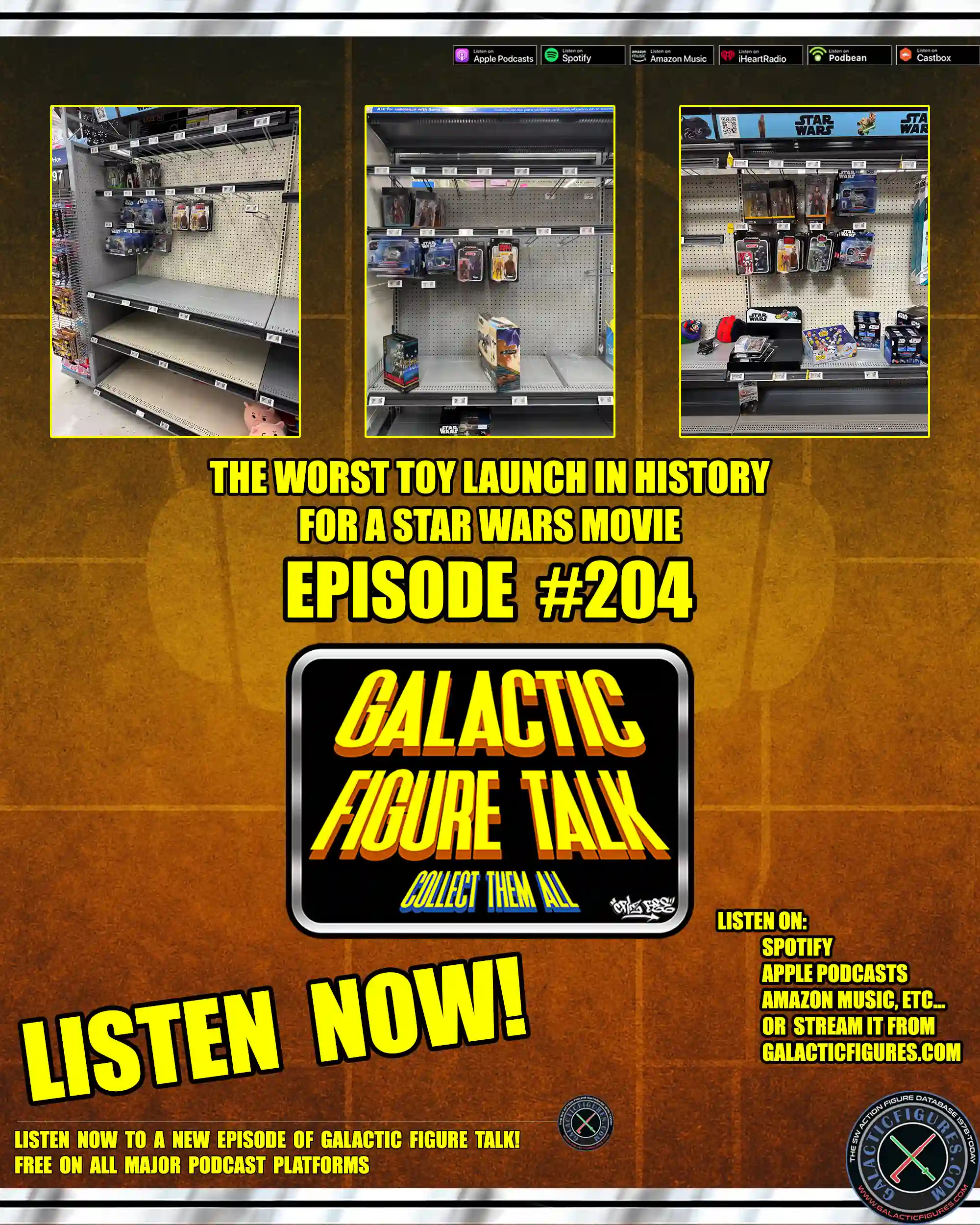 Galactic Figure Talk - The Worst Toy Launch In History For A Star Wars Movie