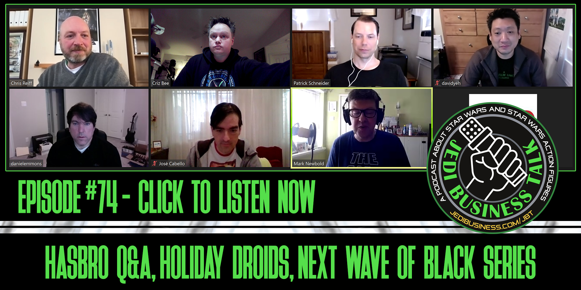 Galactic Figure Talk - Hasbro Q&A, Holiday Droids, Next Wave Of Black Series Figures