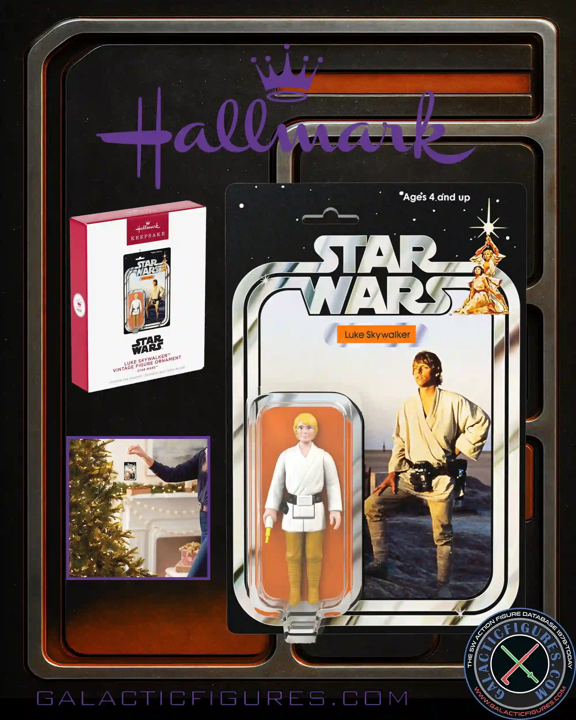 Hallmark Luke Skywalker Kenner Ornament