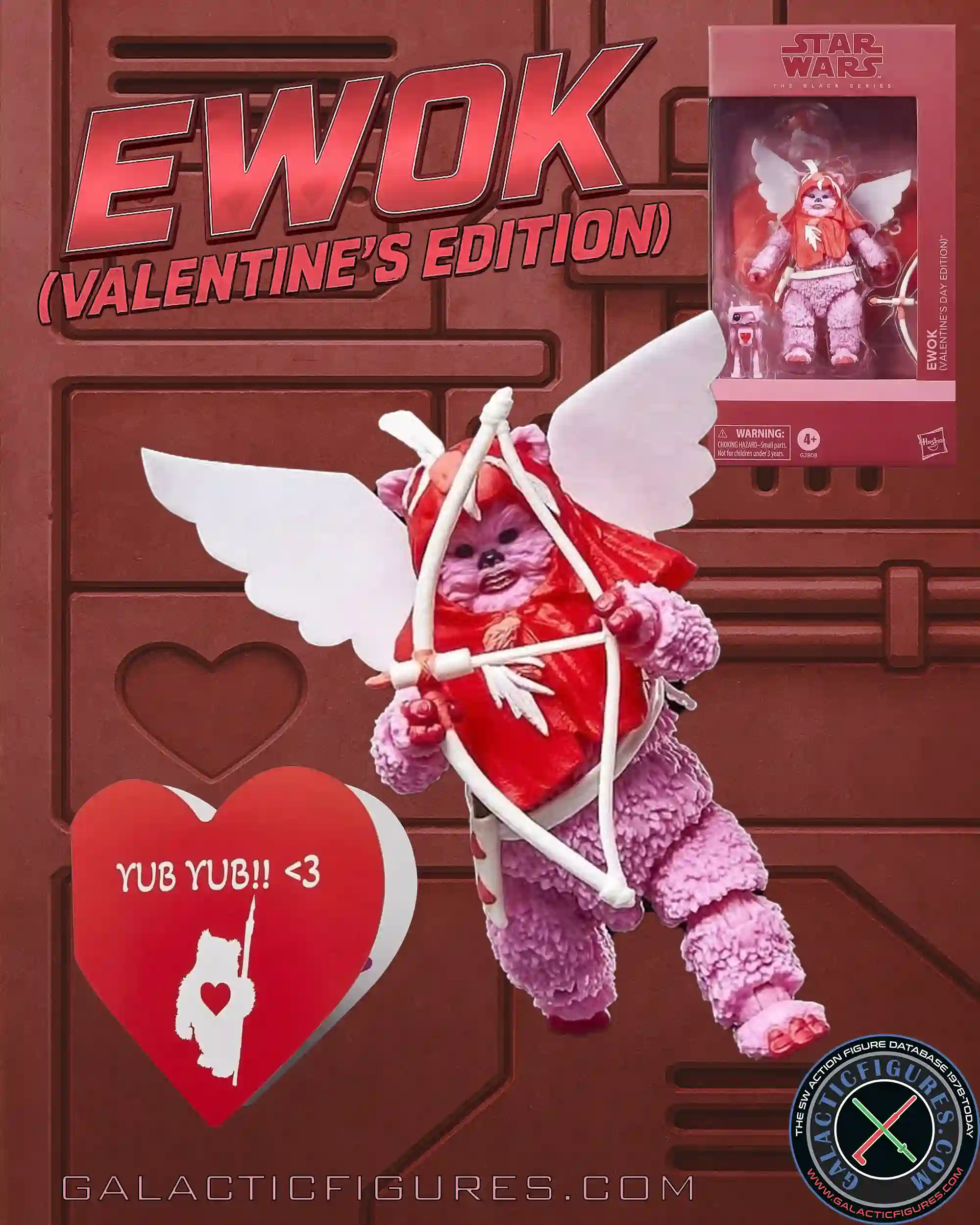 Star Wars The Black Series Ewok (Valentine’s Day Edition)