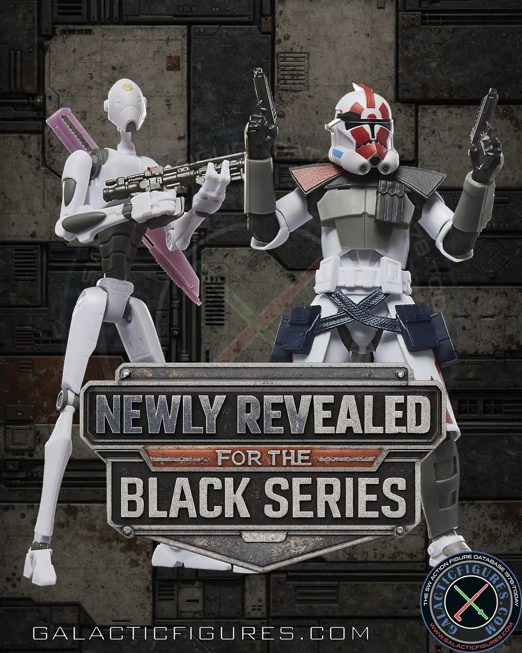 Black Series Reveals Of The Arc Trooper (Infiltrator) And Commando Droid (Training)