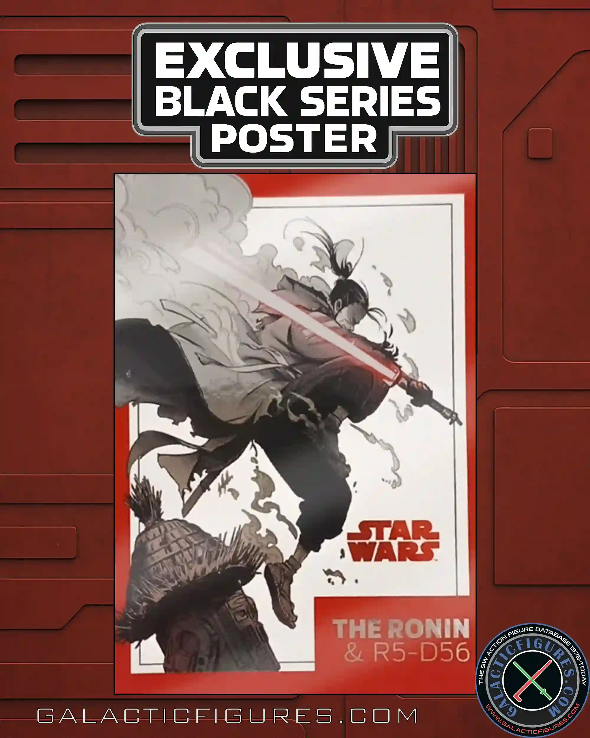 Exclusive Black Series Poster At CCPX25 In Brazil!