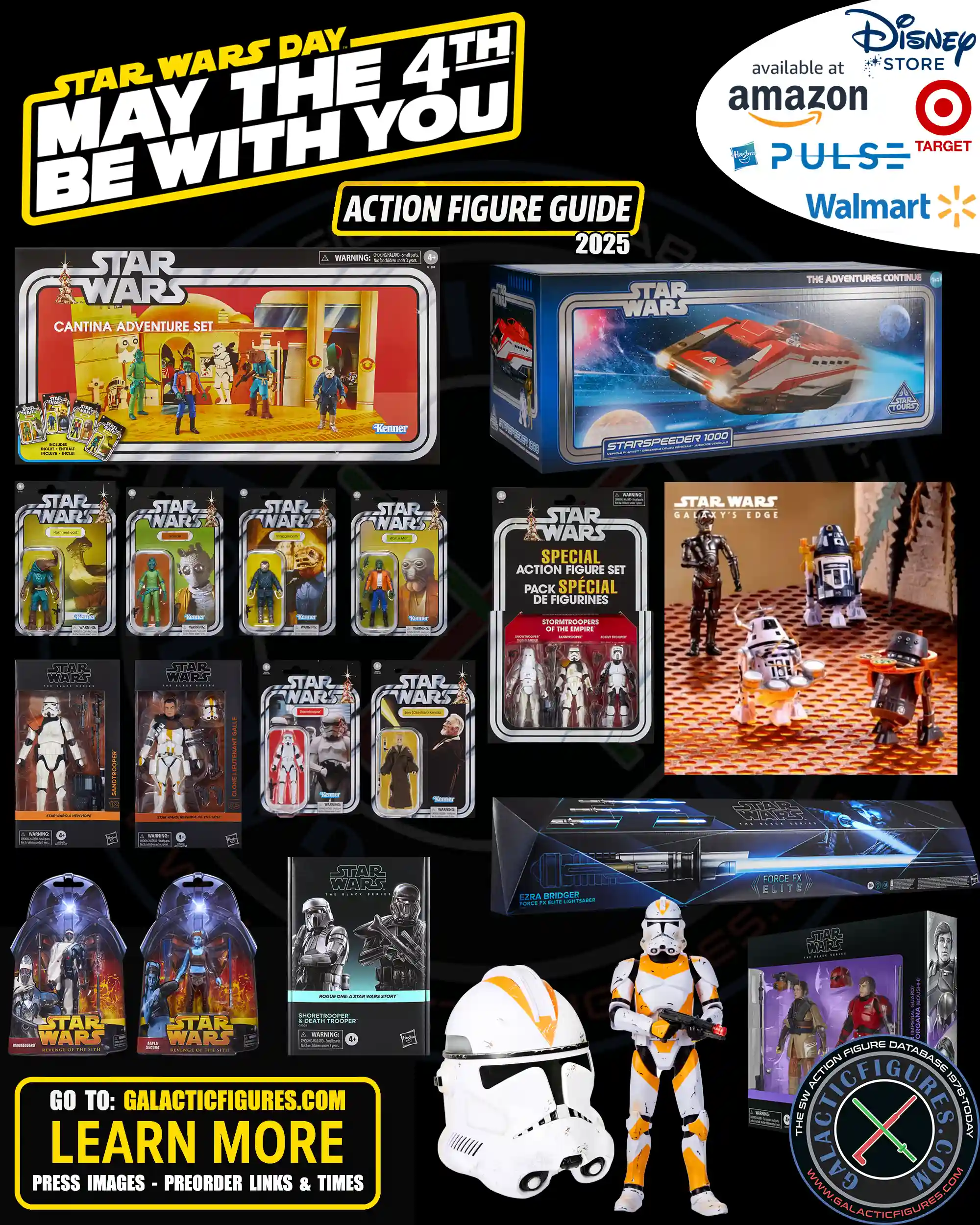 May The Fourth 2025 Action Figure Guide