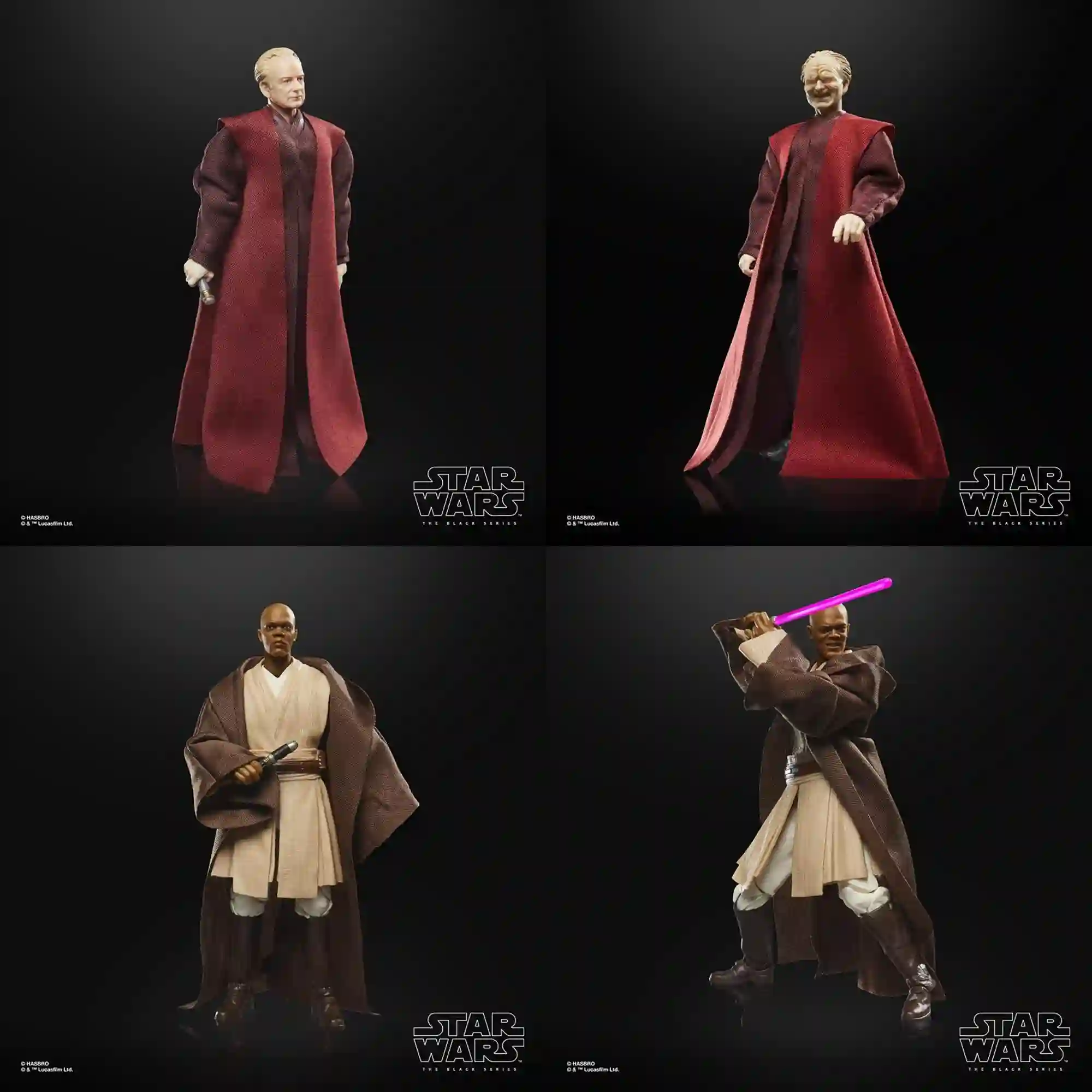 Black Series Palpatin Mace Windu
