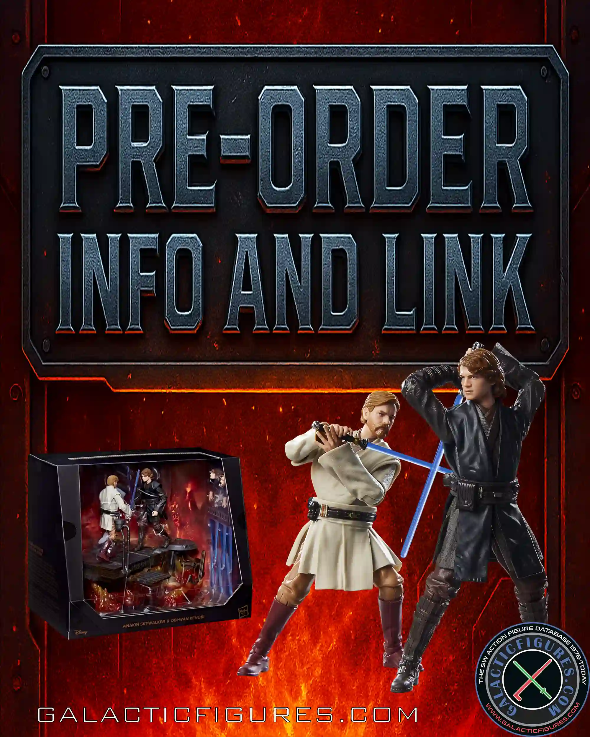 Black Series SDCC Exclusive Anakin/Obi-Wan 2-Pack Info