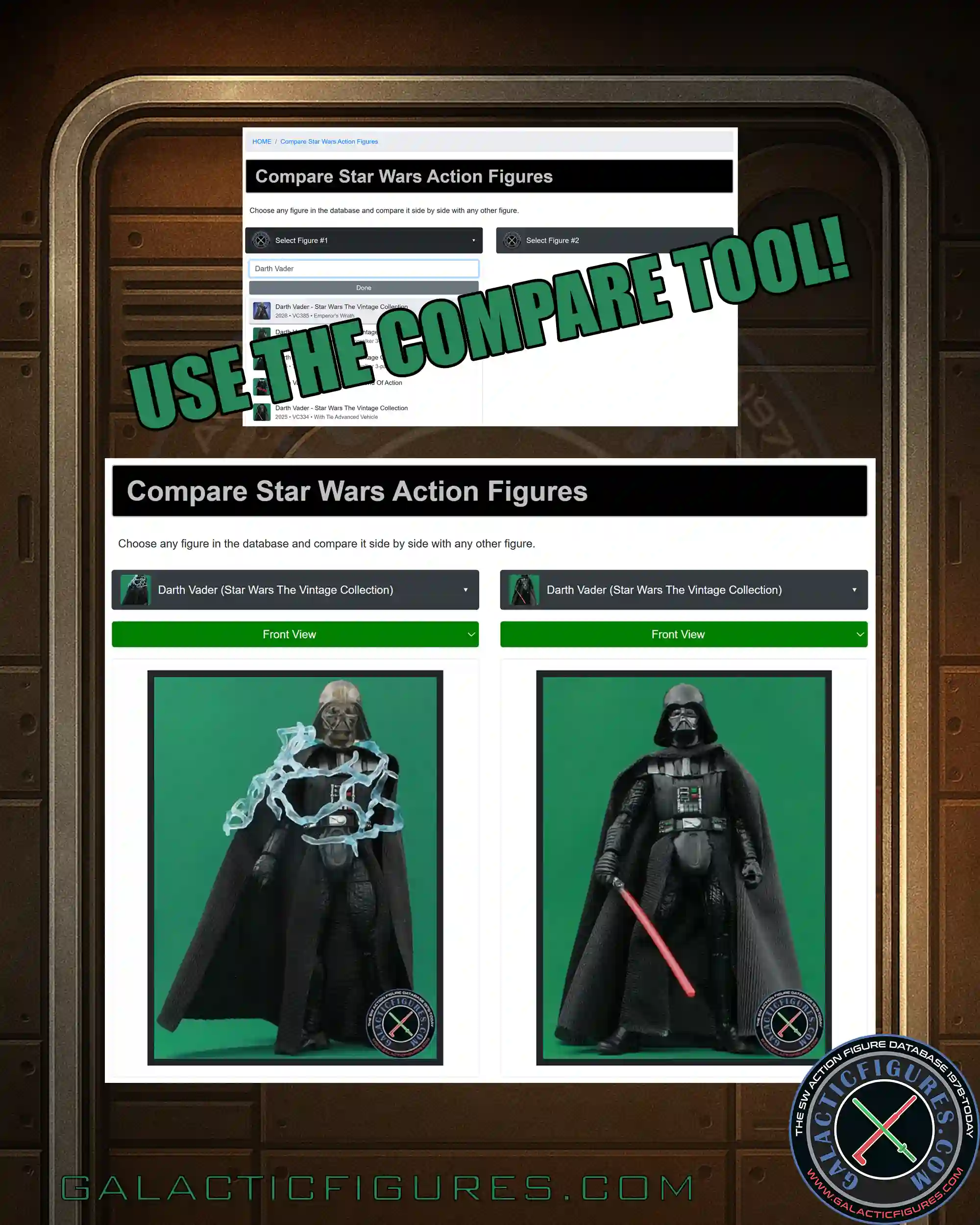 Use The Compare Tool!