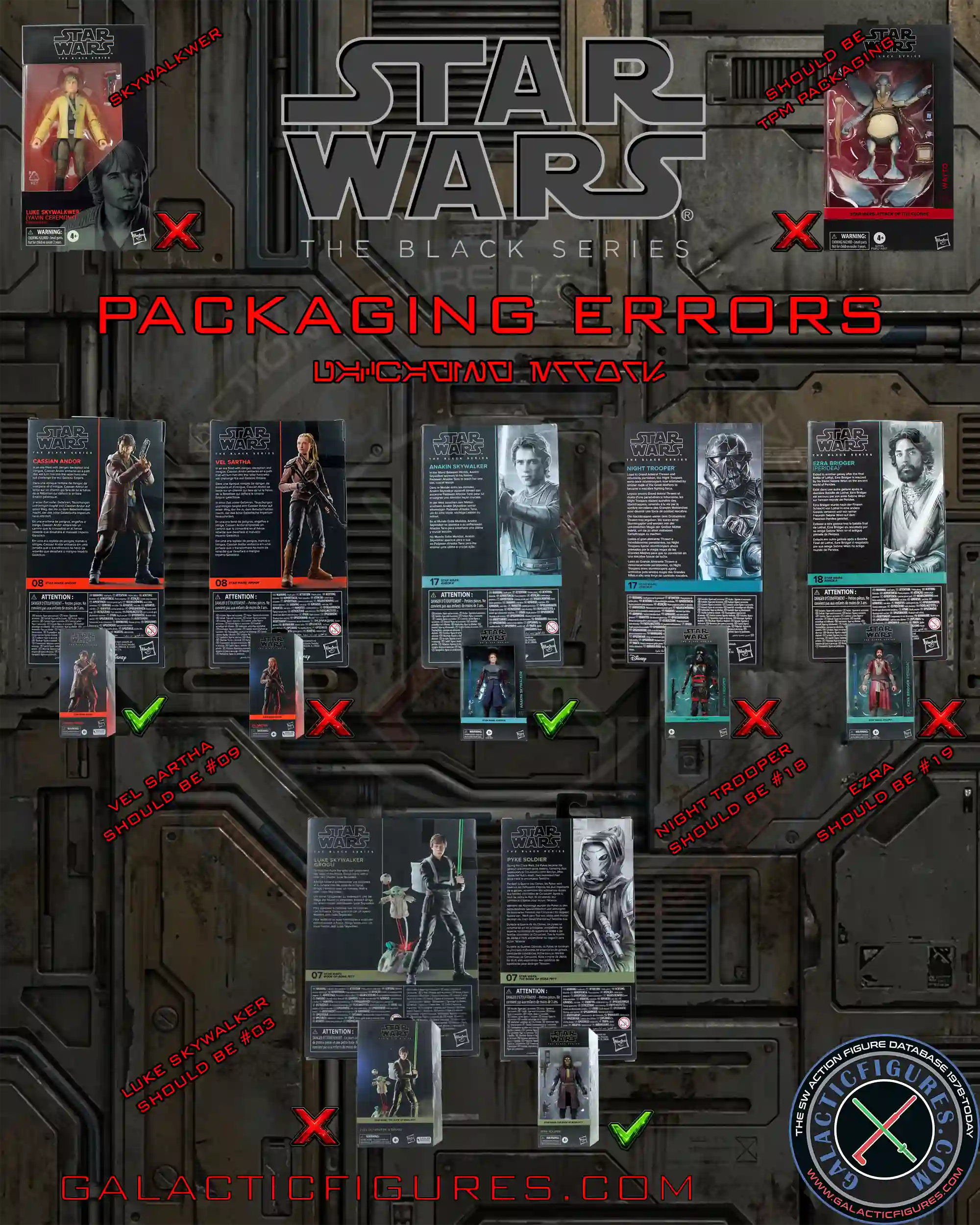 Black Series Blunders: Tracking Hasbro’s Packaging & Numbering Mistakes