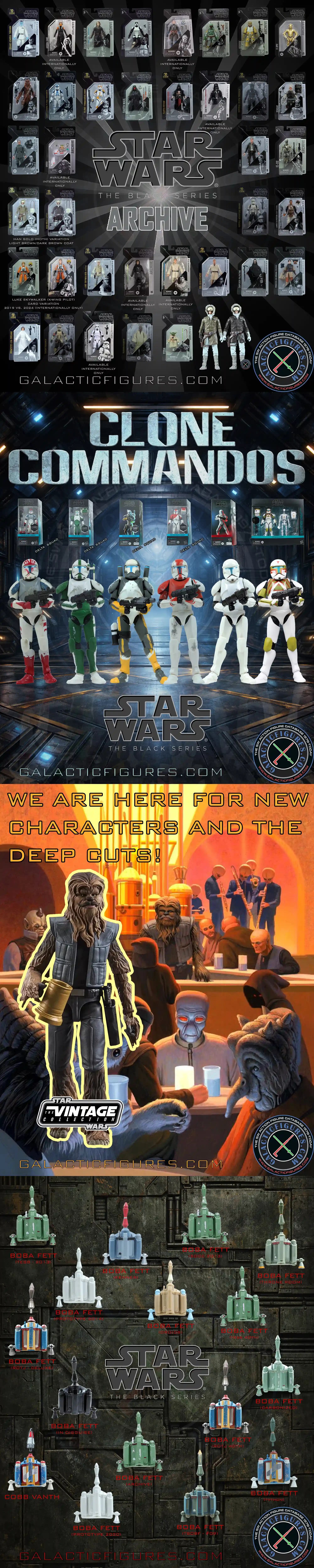 January Recap On GalacticFigures.com