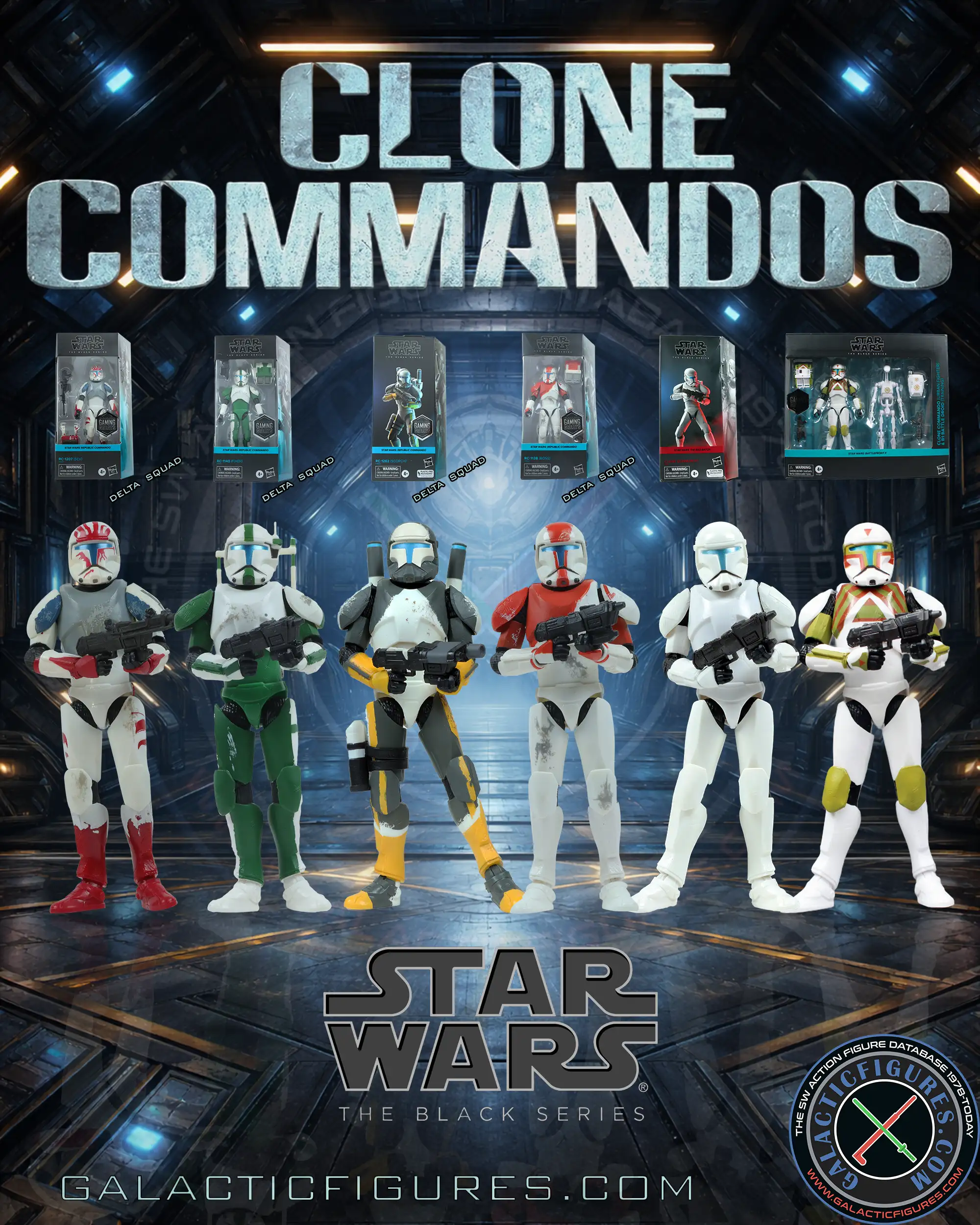An Overview Of Clone Commandos For The Black Series