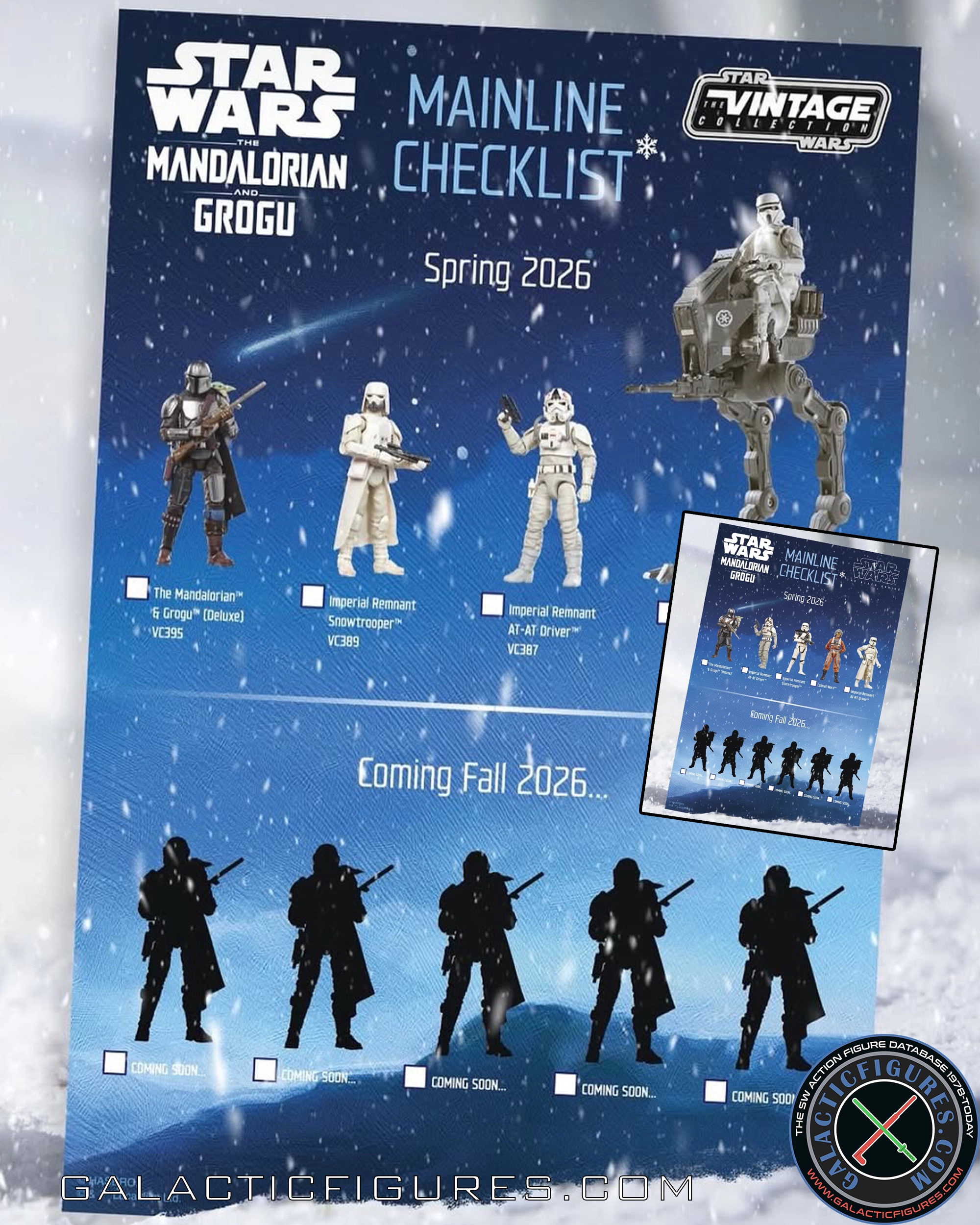 A Surprise Treat for Vintage Collection & Black Series Fans - Checklist Posters!
