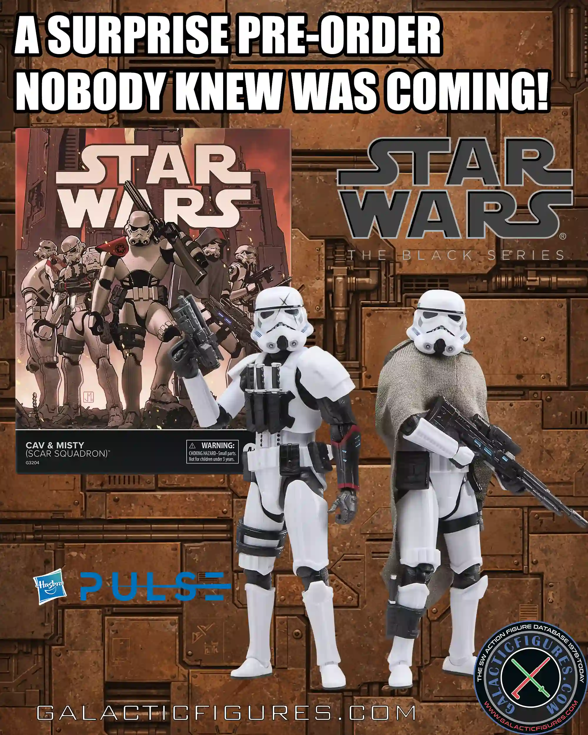 Black Series Scar Squadron - A Surprise Pre-Order!