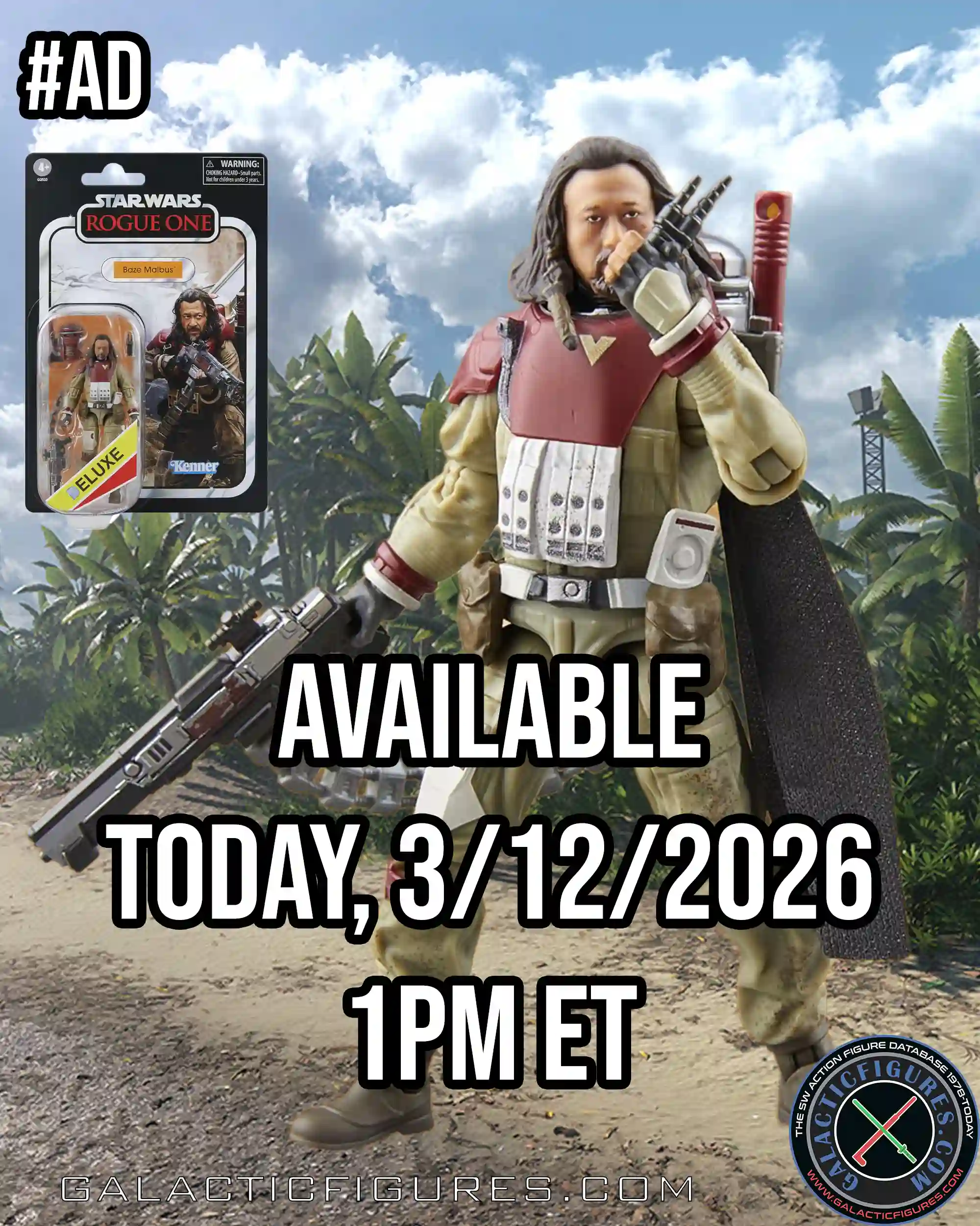 Baze Malbus - 3 3/4" Vintage Collection Leak!