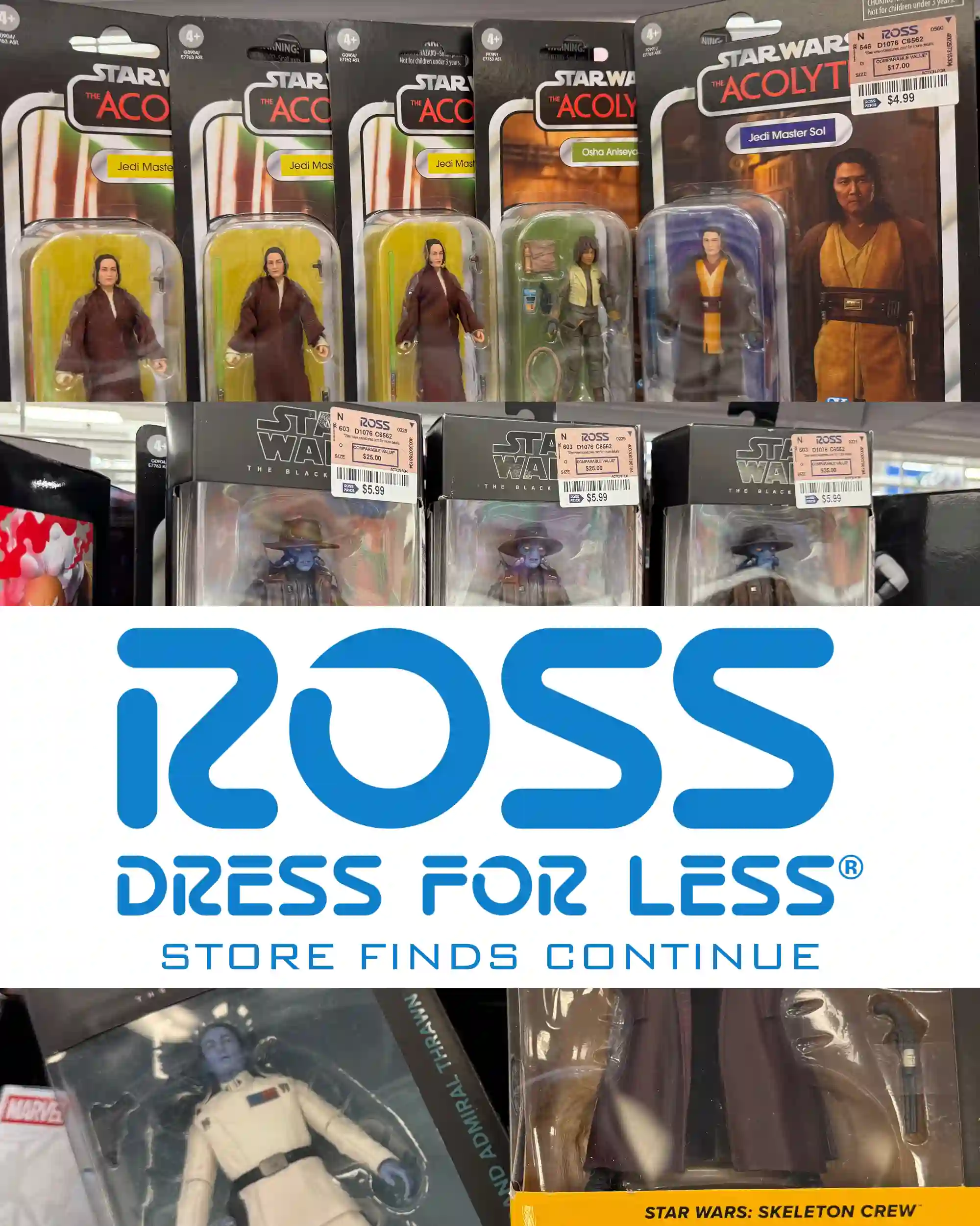 Star Wars Figure Finds At ROSS Stores Continue!