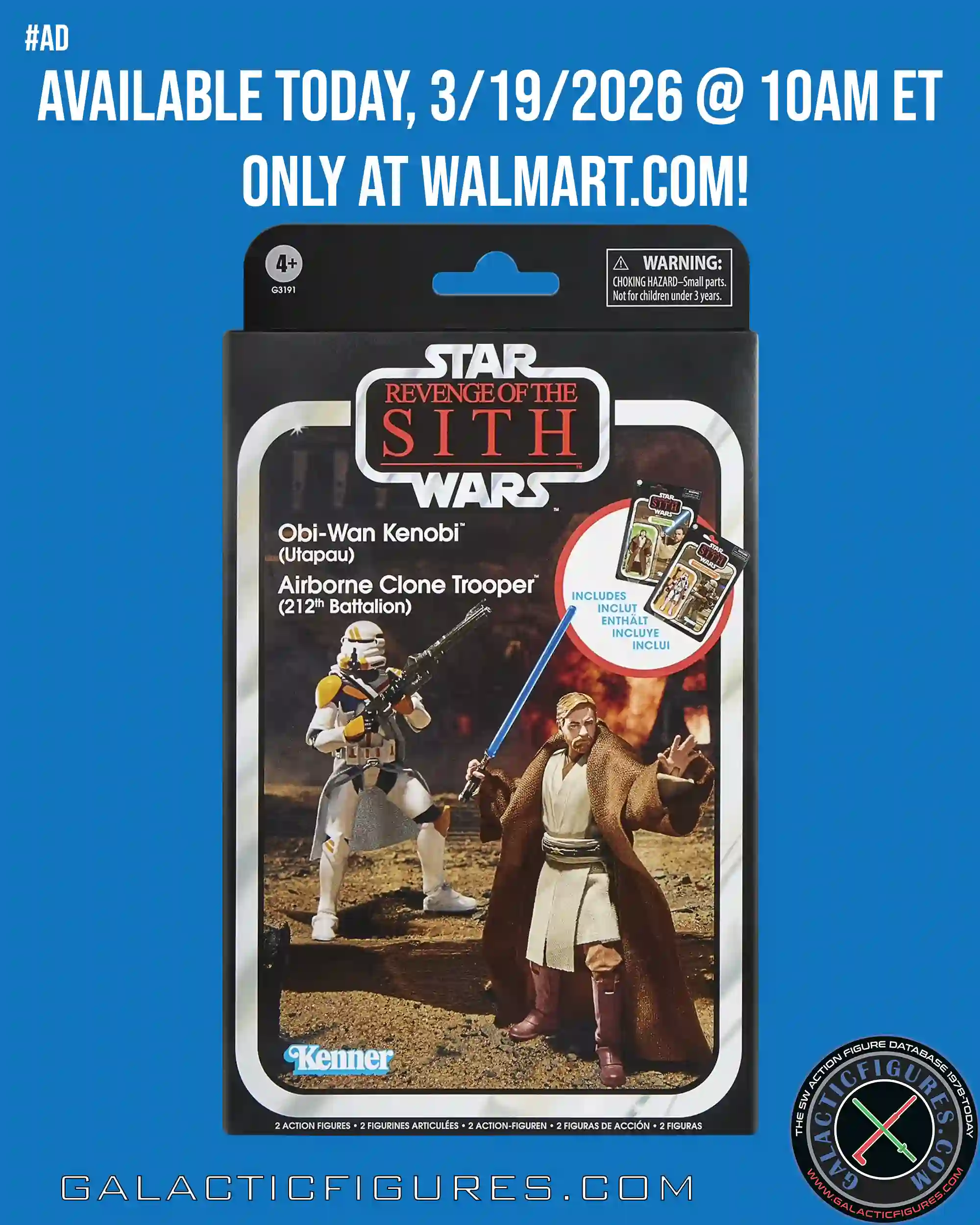 TVC Obi-Wan Kenobi & Airborne Trooper - Available Today!