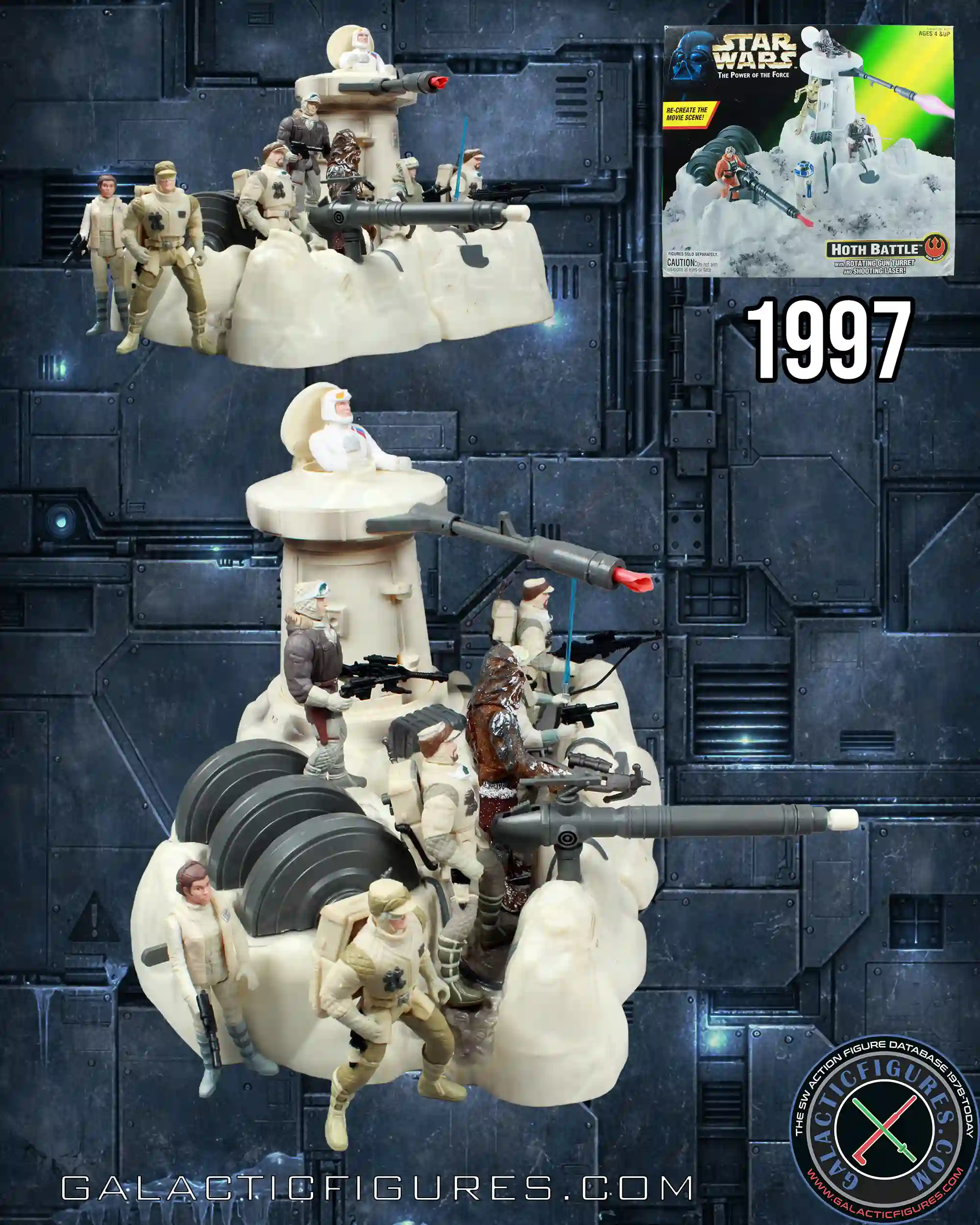 The Power Of The Force Hoth Battle Playset Review