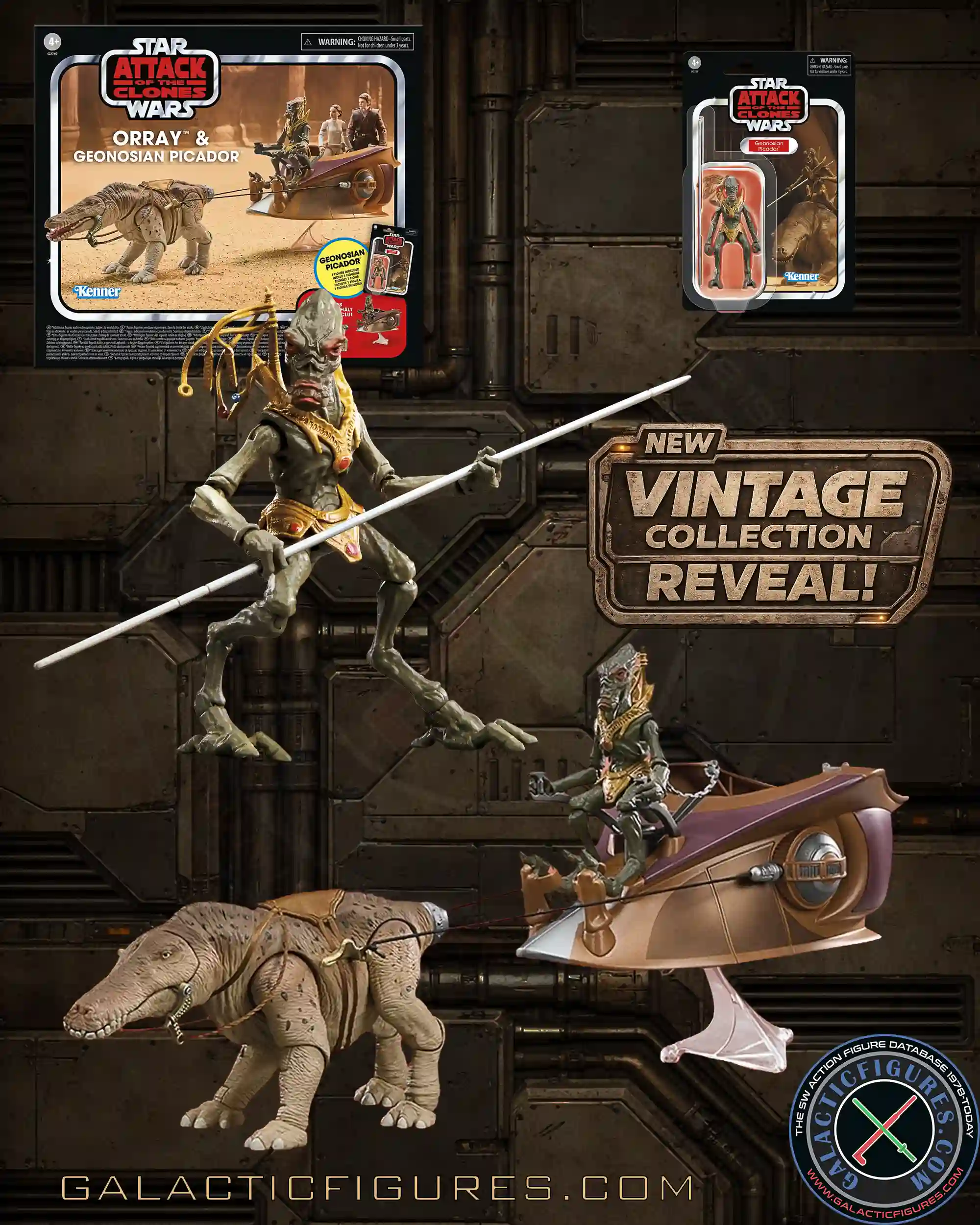 TVC Orray And Geonosian Picador Revealed