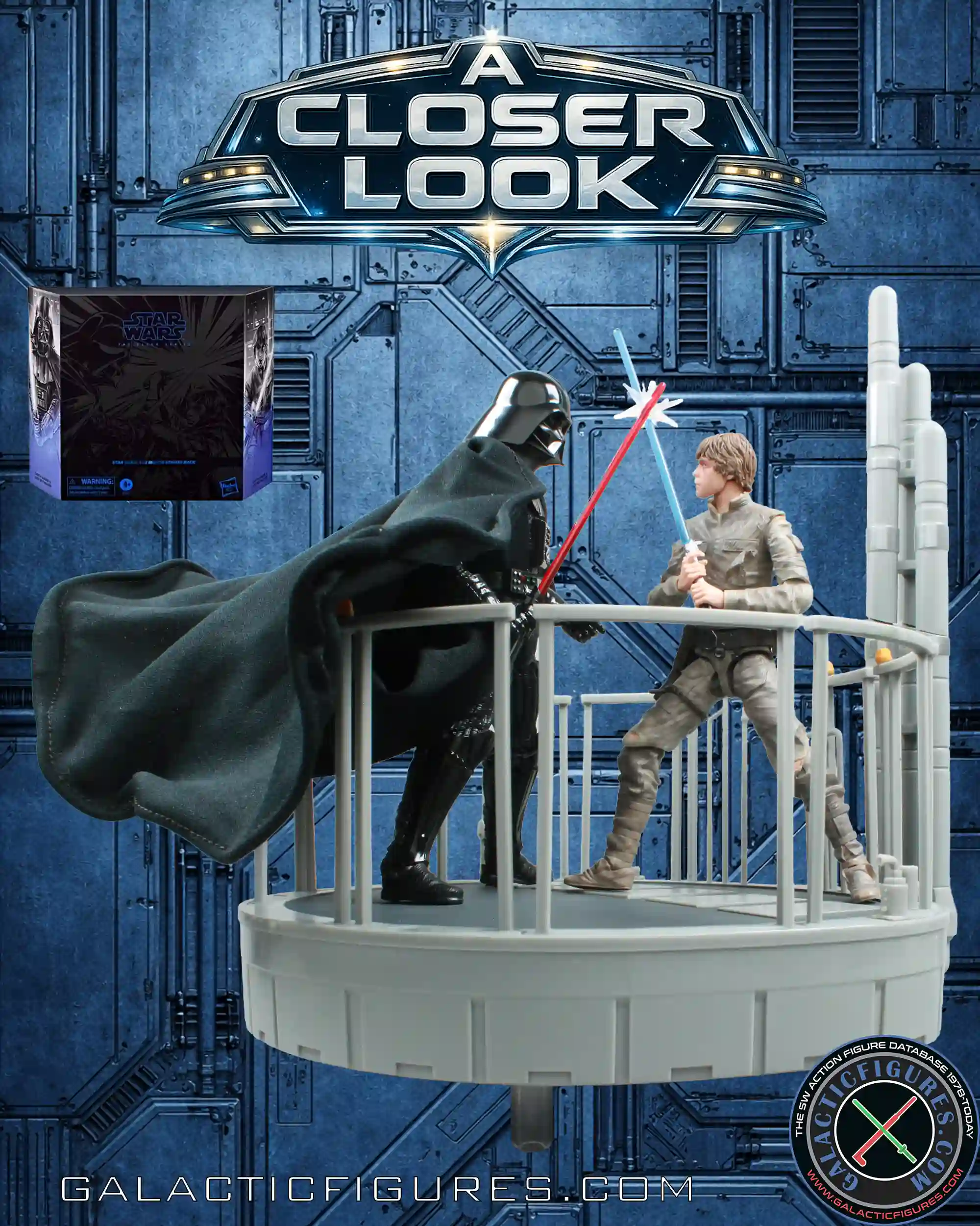Black Series Darth Vader vs. Luke Skywalker Review