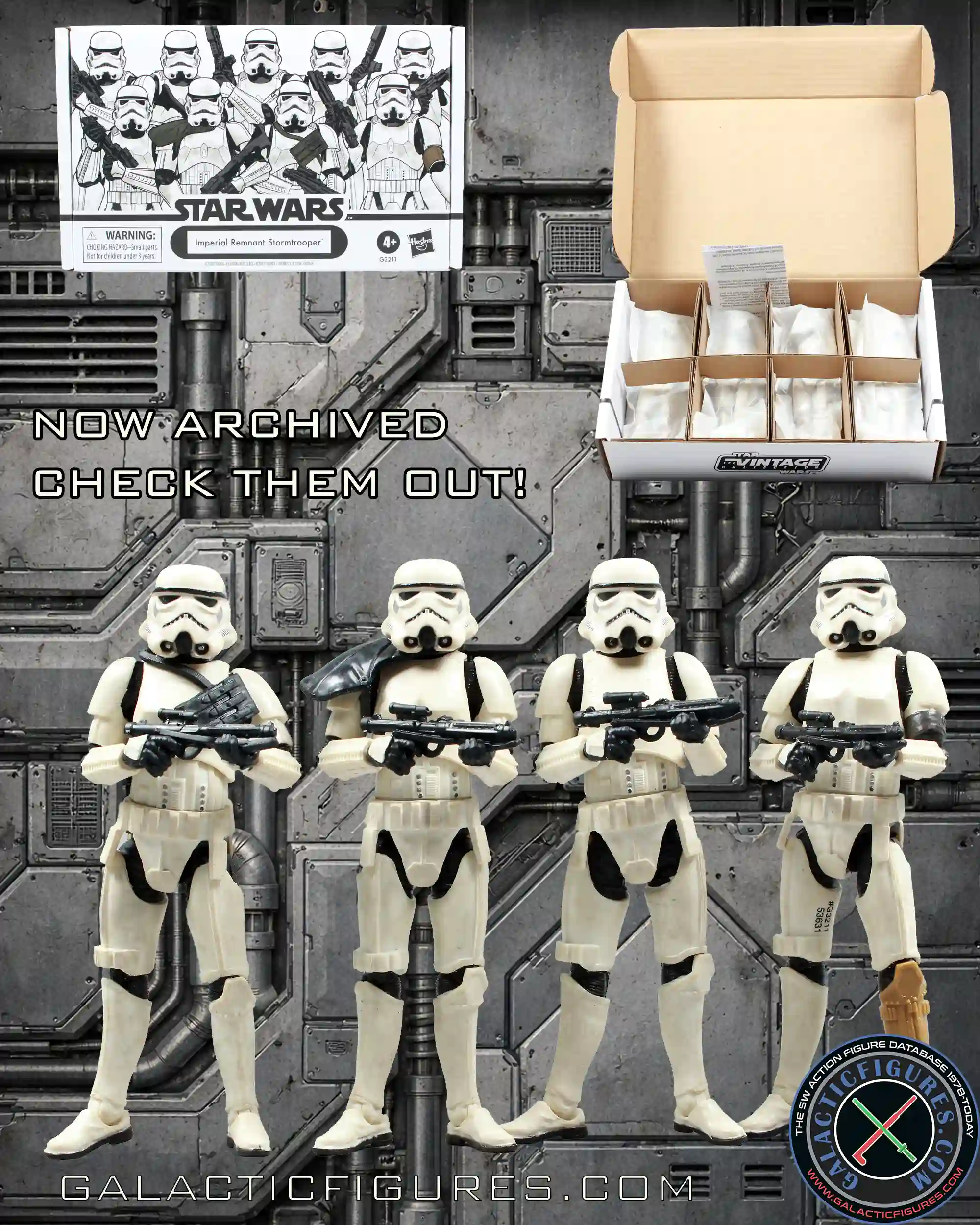 TVC Imperial Remnant Stormtrooper 4-pack Added