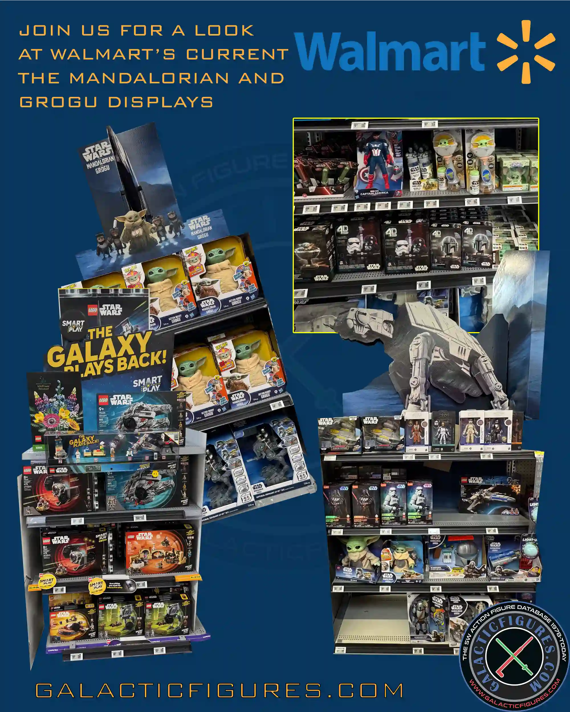 Walmart's The Mandalorian And Grogu Displays