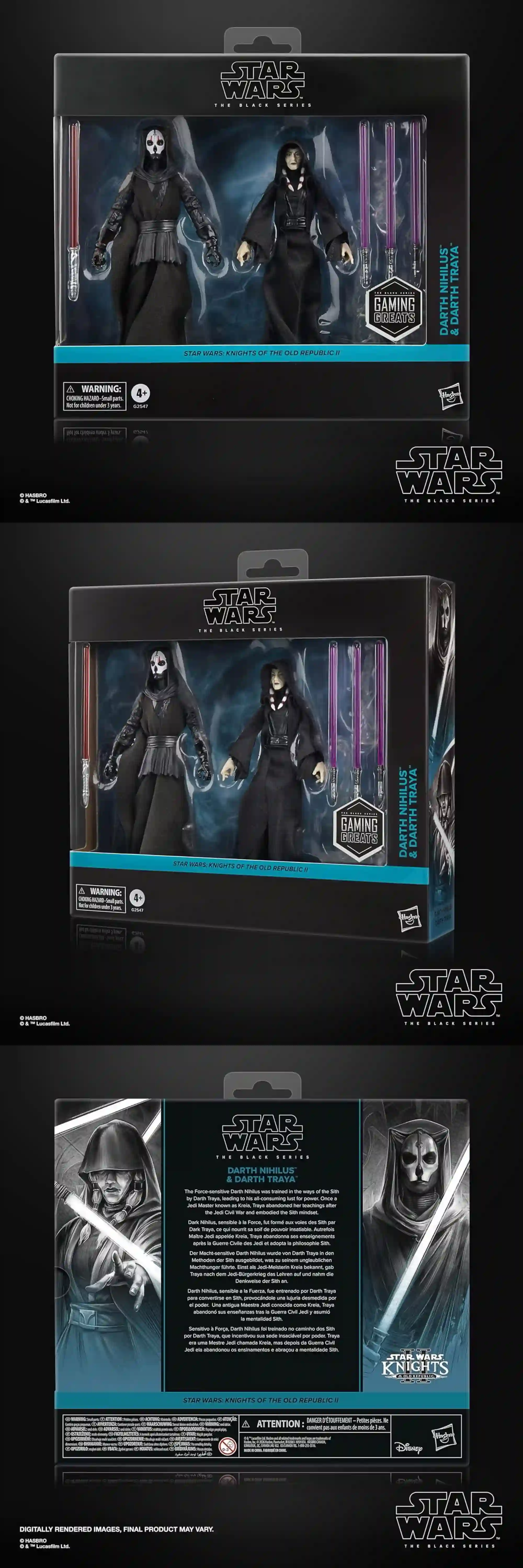 Darth Nihilus Darth Traya