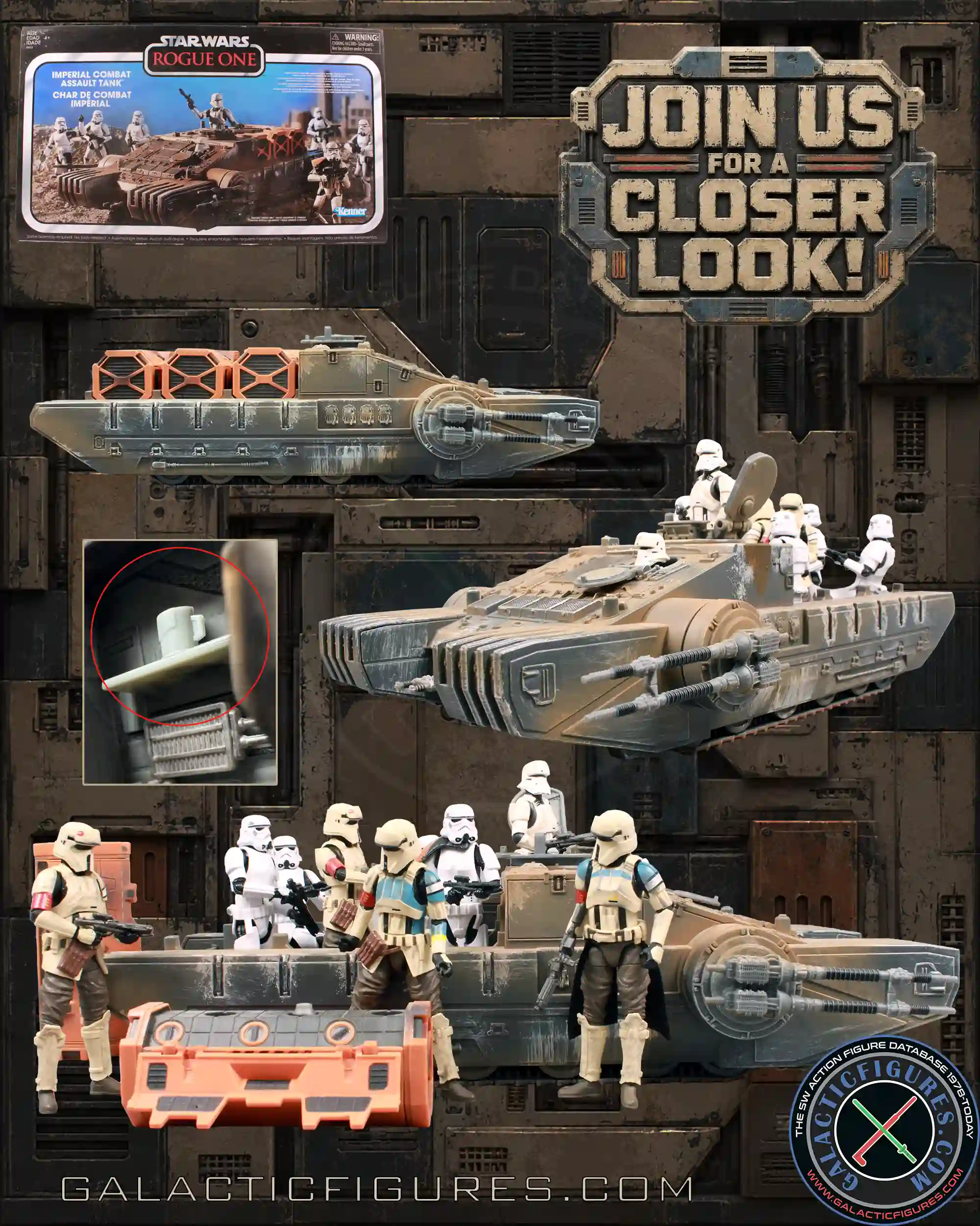 Star Wars The Vintage Collection Imperial Combat Assault Tank