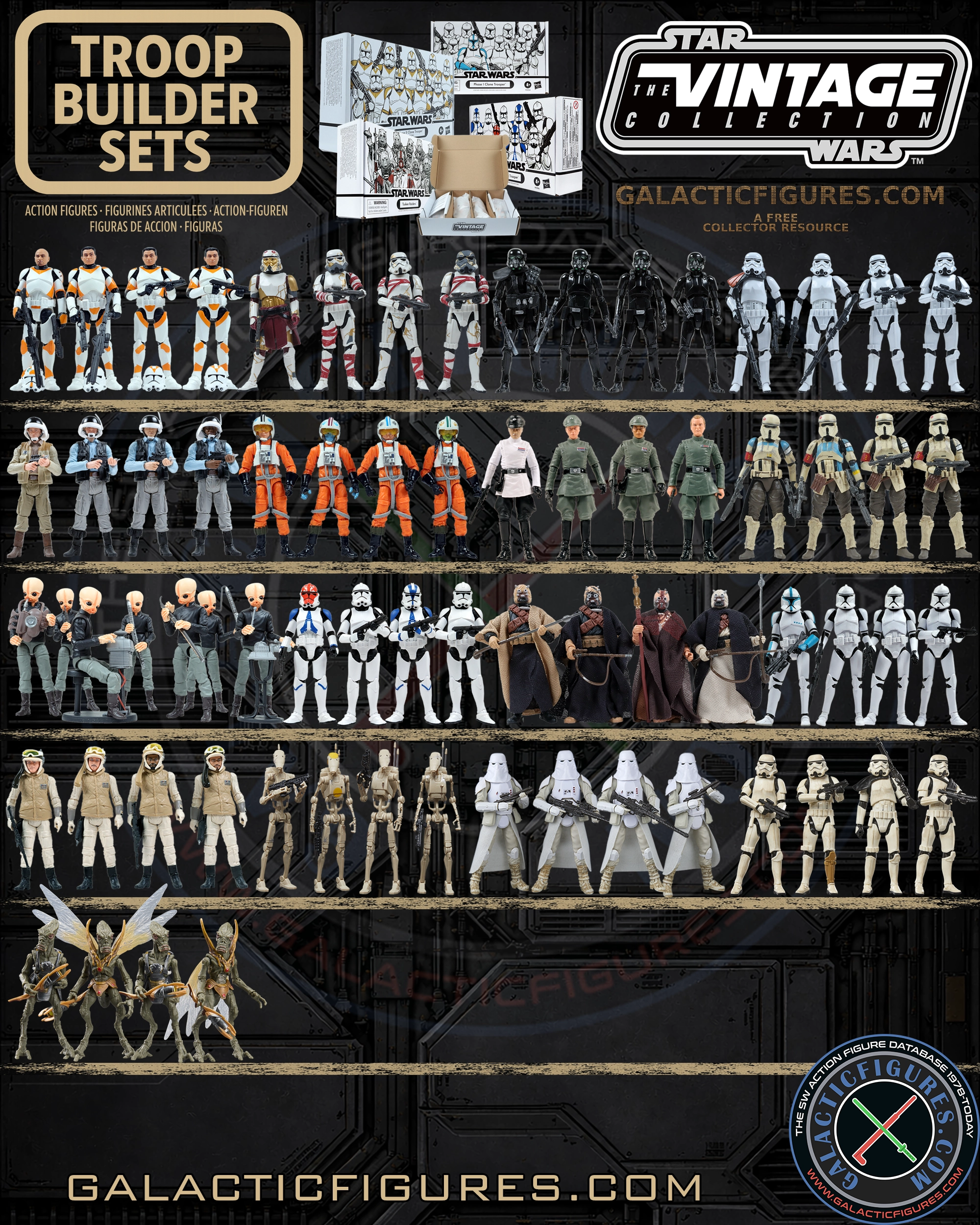 TVC Troop Builder Sets