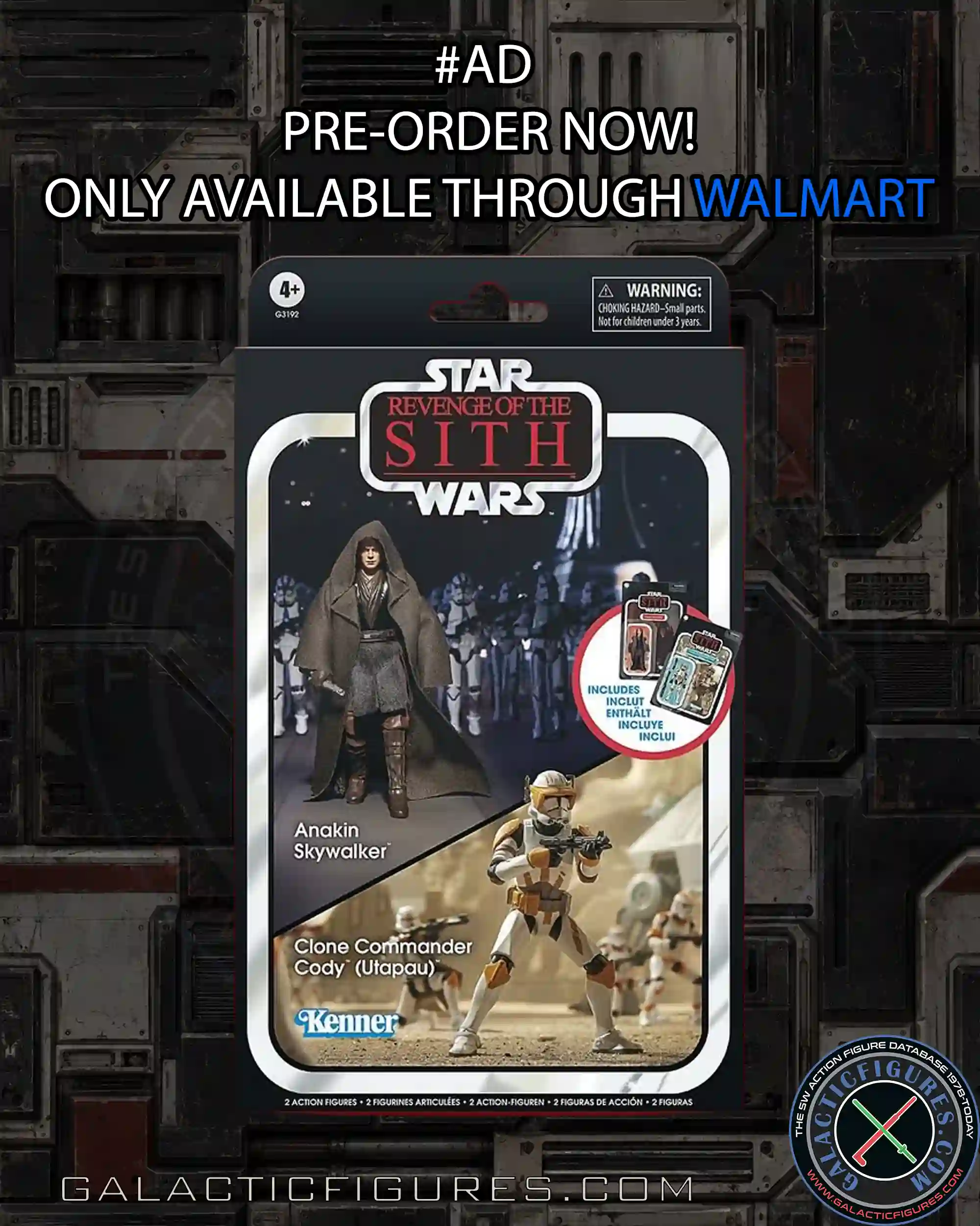 #AD PRE-ORDER ALERT! TVC Anakin Skywalker And Clone Commander Cody
