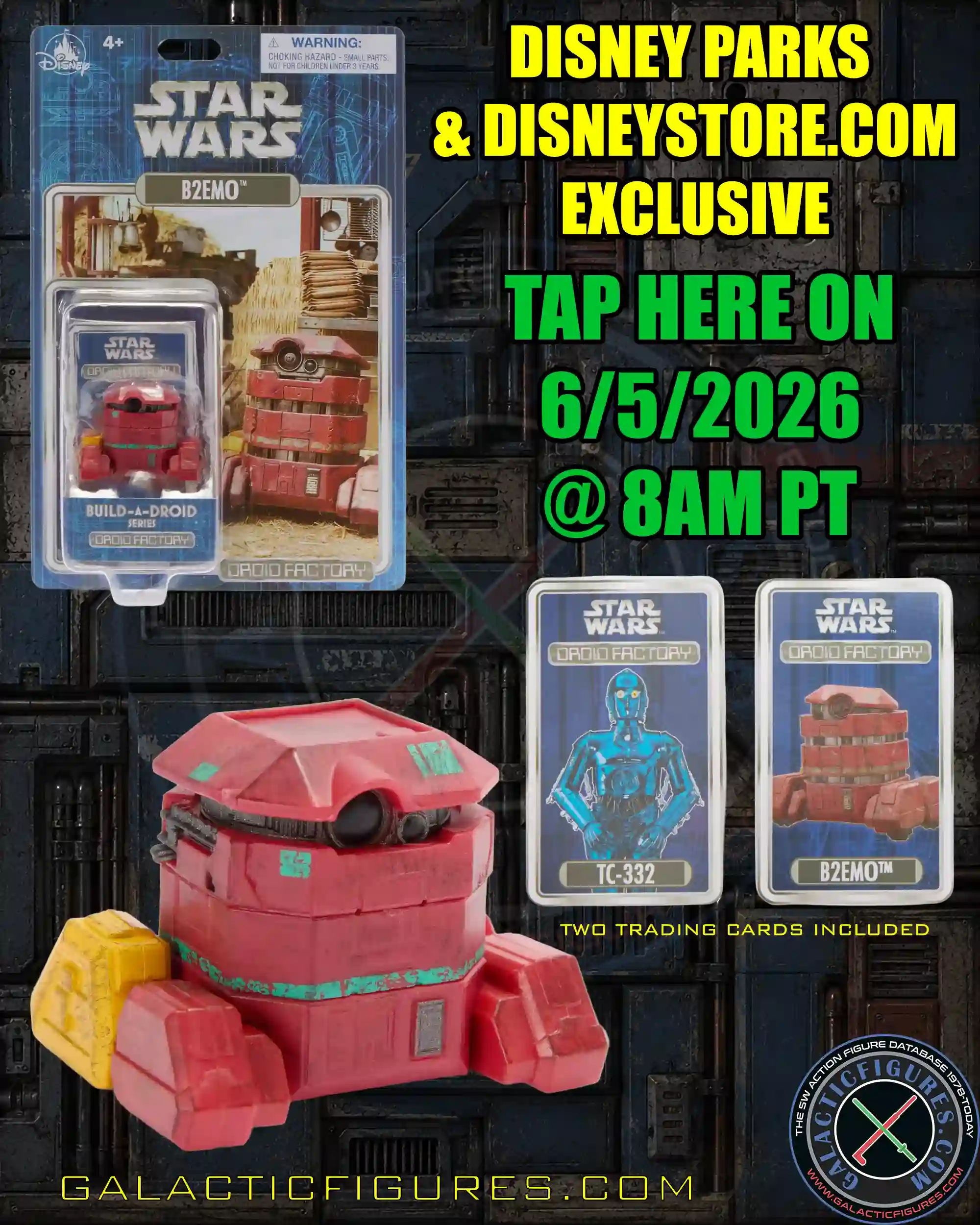 #AD B2-EMO Exclusively Available Through DisneyStore.com!
