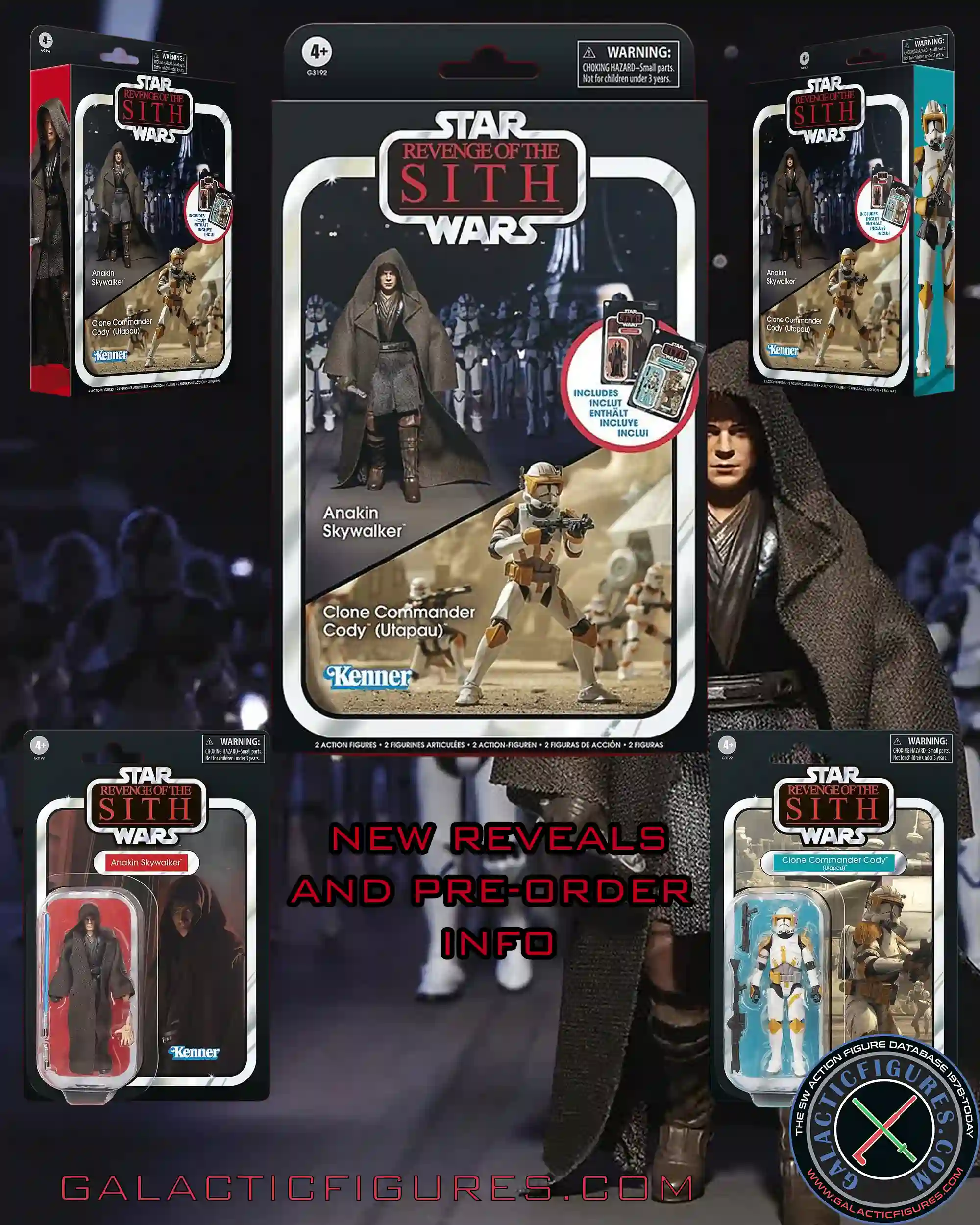 TVC Anakin Skywalker And Clone Commander Cody Revealed