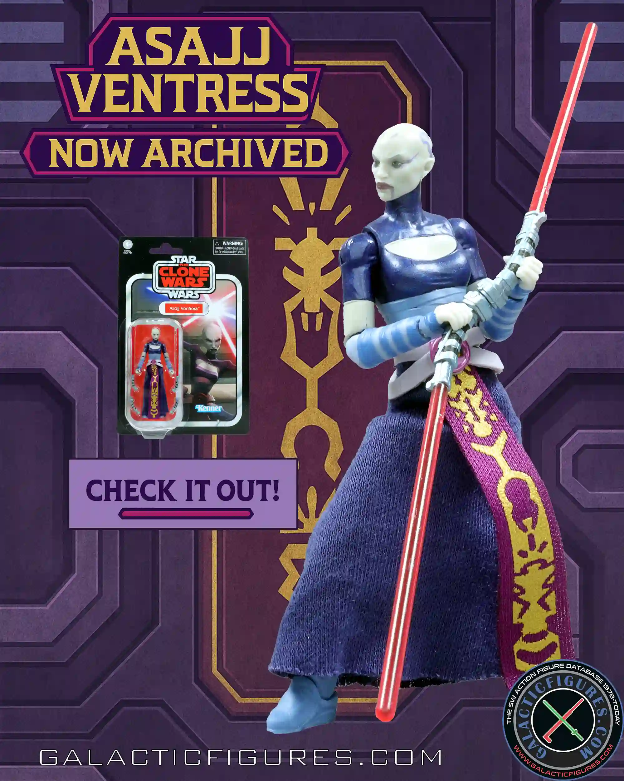 TVC Asajj Ventress VC364 Archived - Take A Look!