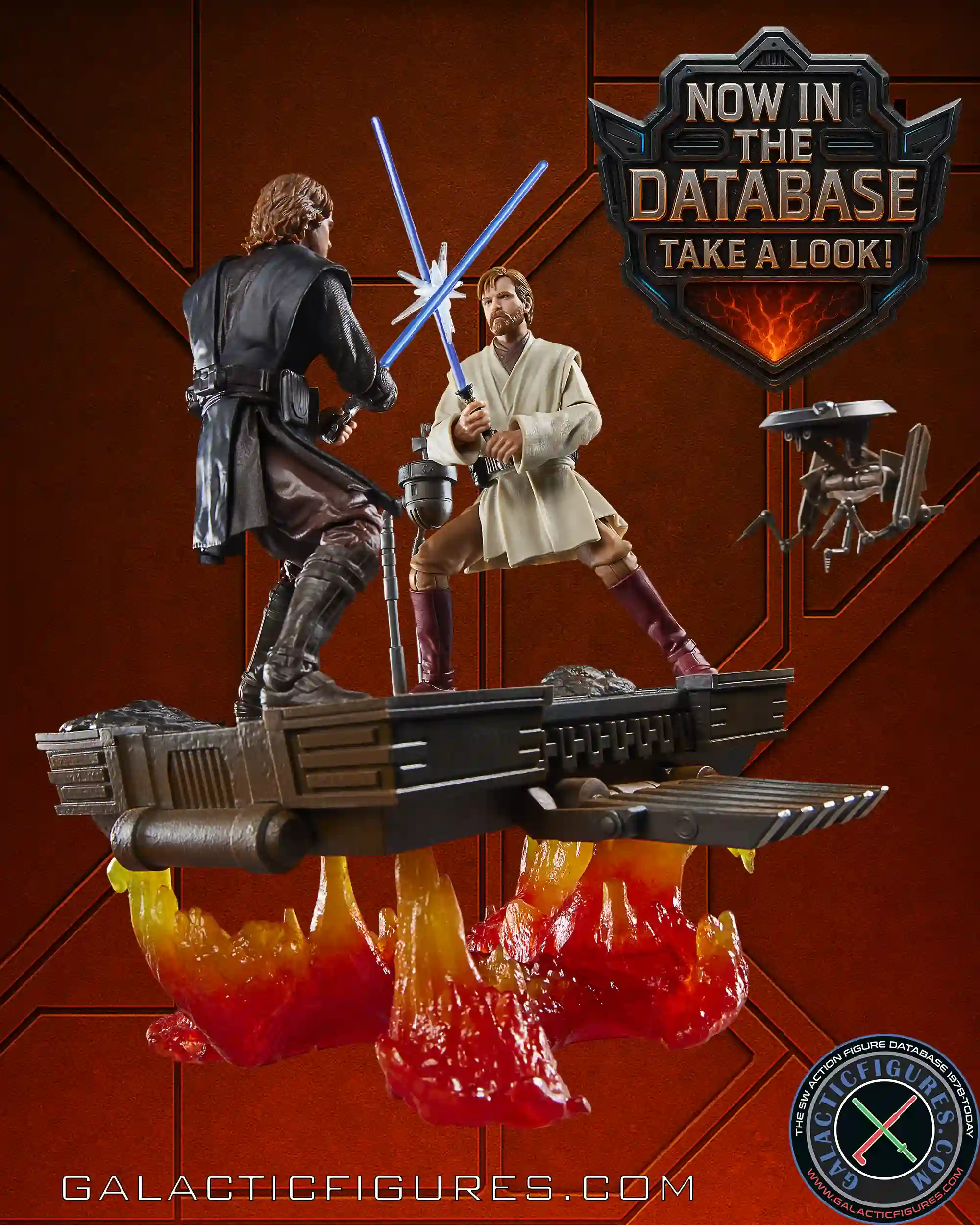 Black Series Anakin Skywalker Vs. Obi-Wan Kenobi - San Diego Comic Con 2025 Set Archived
