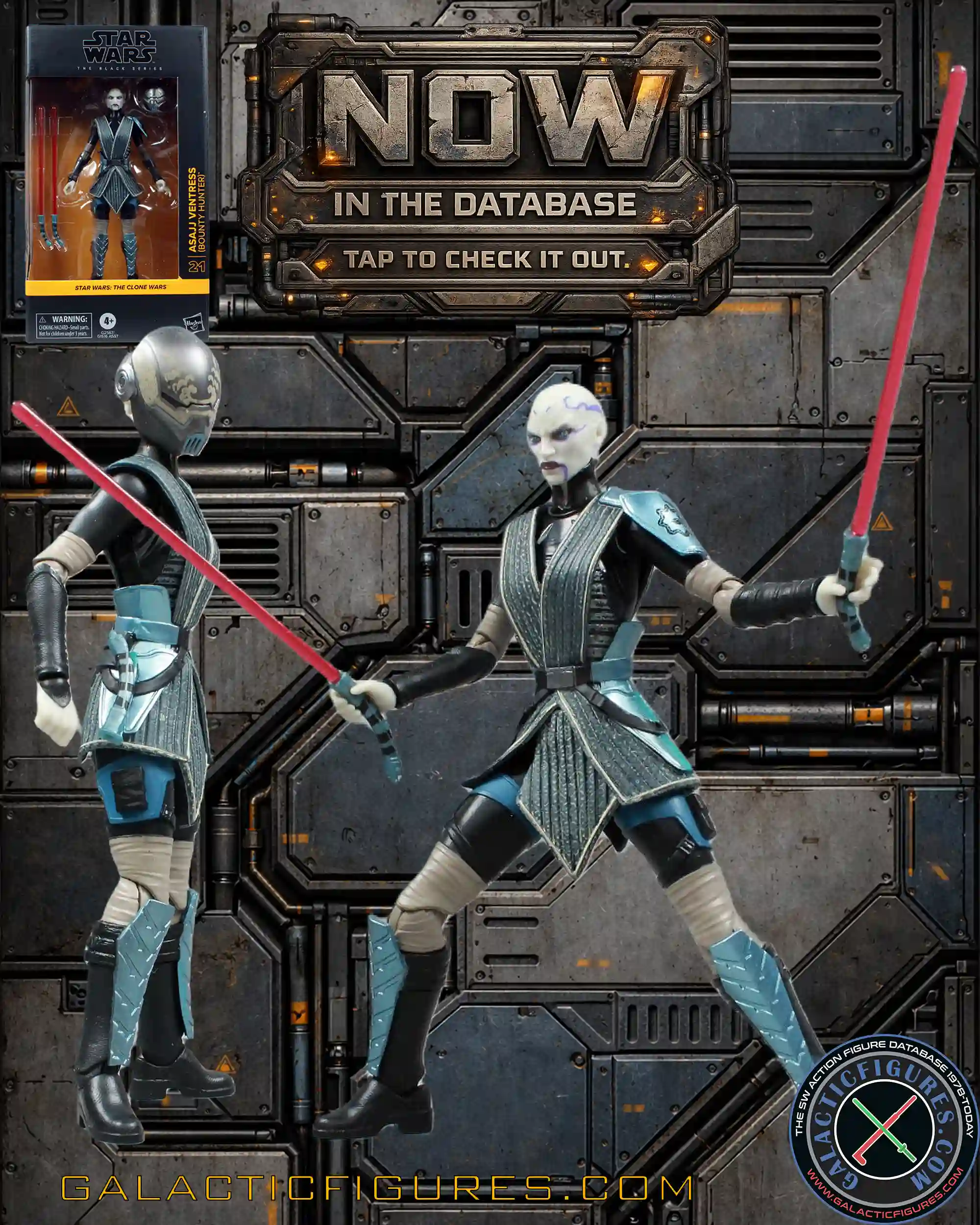 Black Series Asajj Ventress (Bounty Hunter)