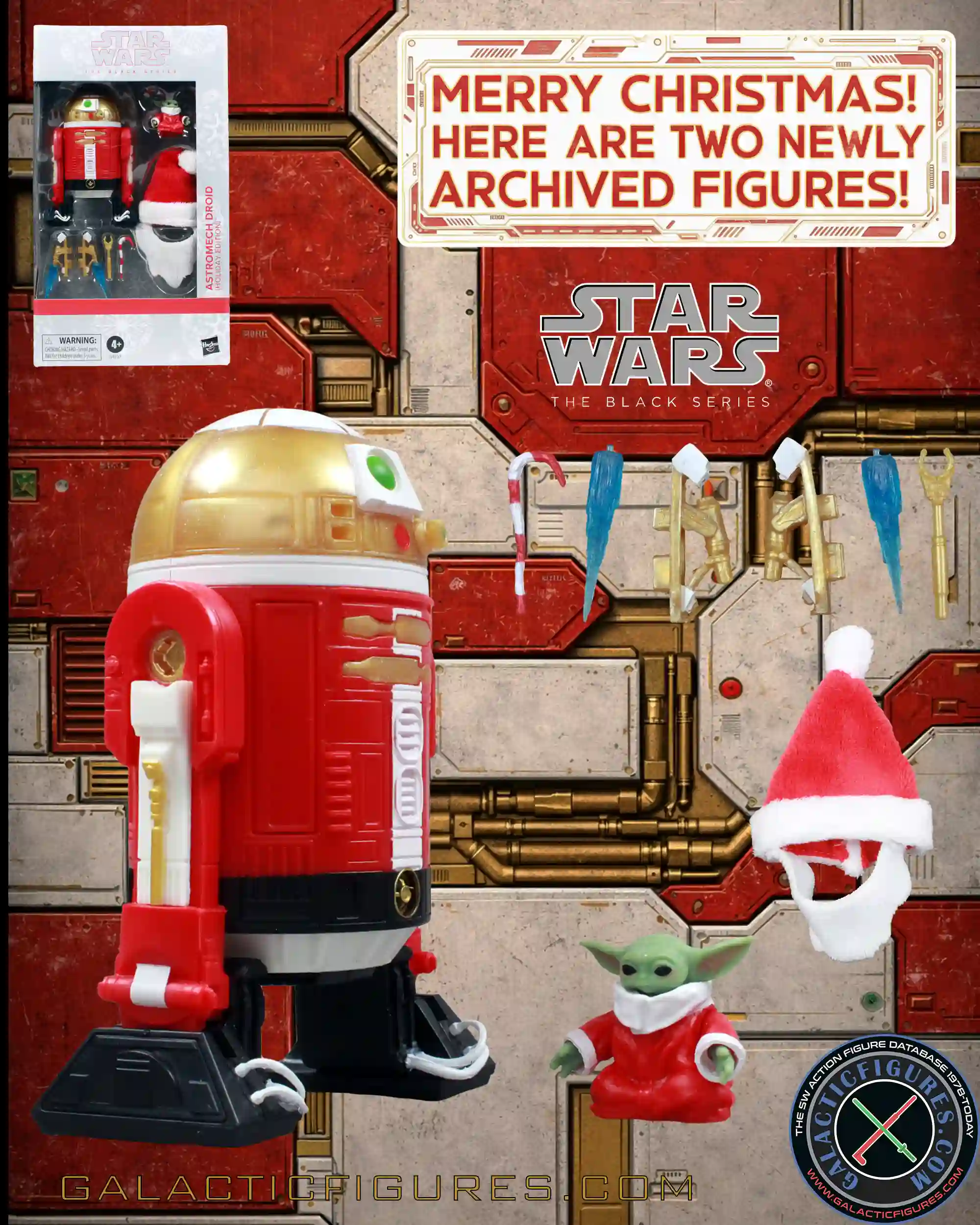 You Can Now Find The Holiday Astromech And Grogu From 2025 Archived