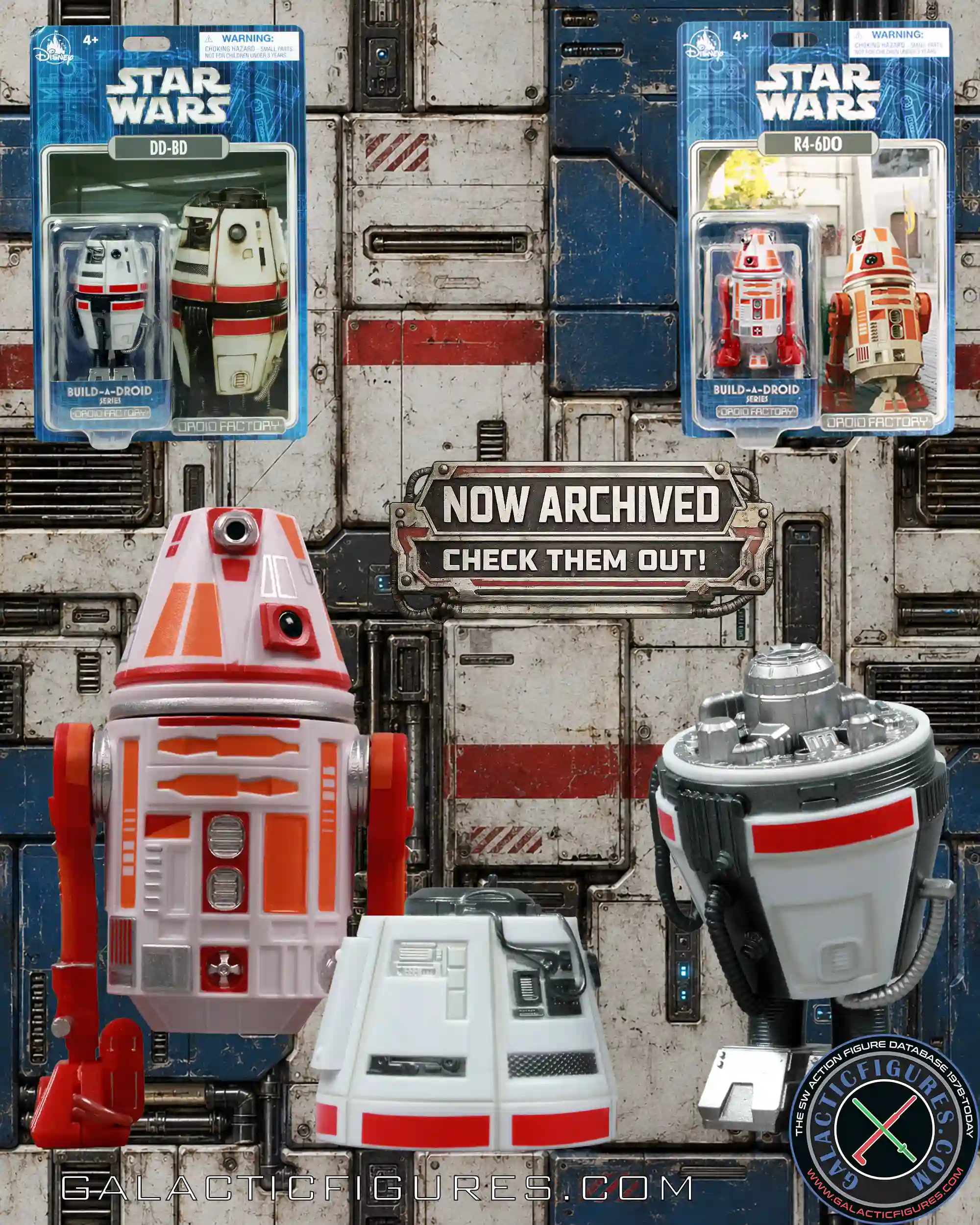 Disney Build A Droids #4 And #5 Archived