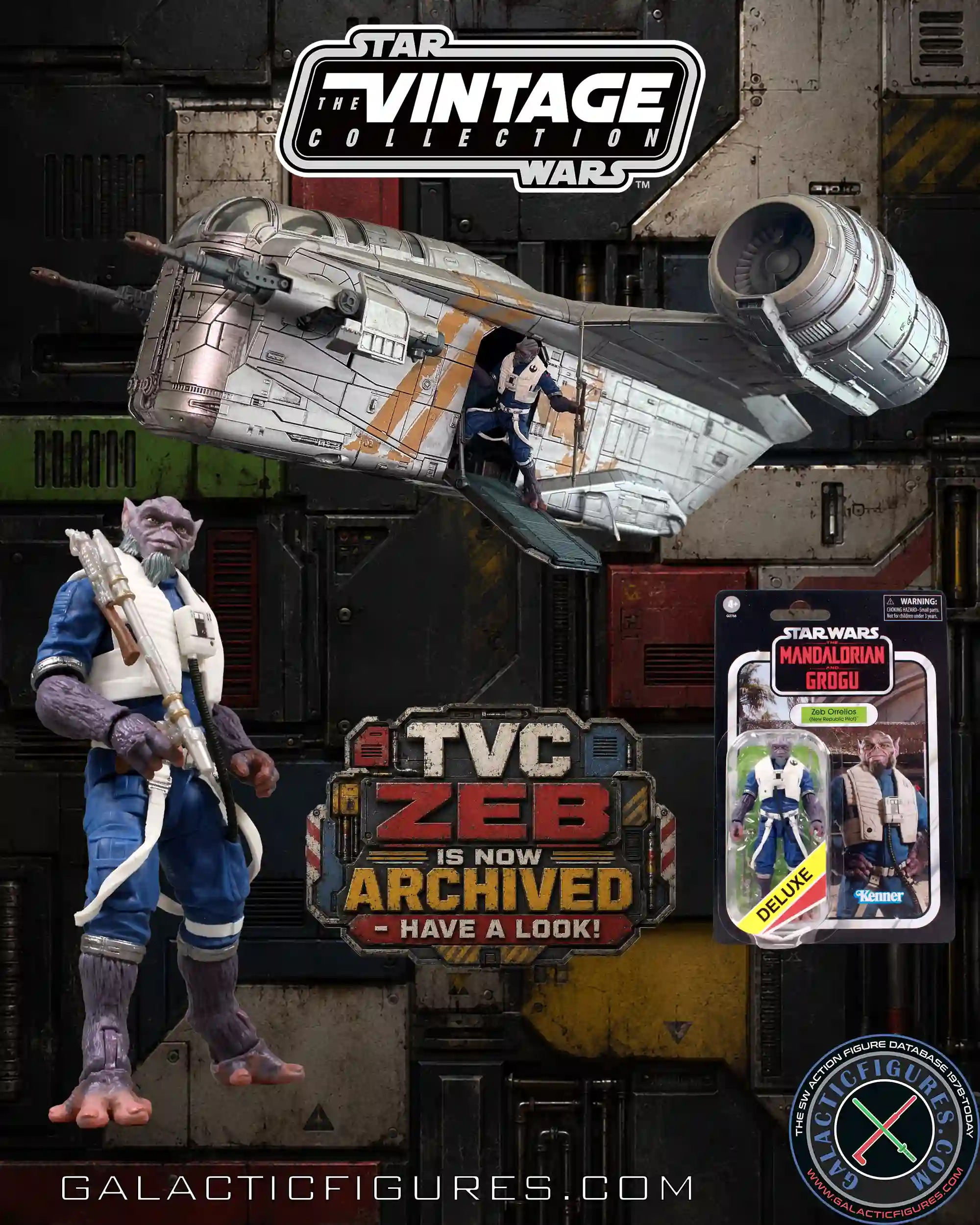 The Vintage Collection Garazeb Orrelios (New Republic Pilot) Added