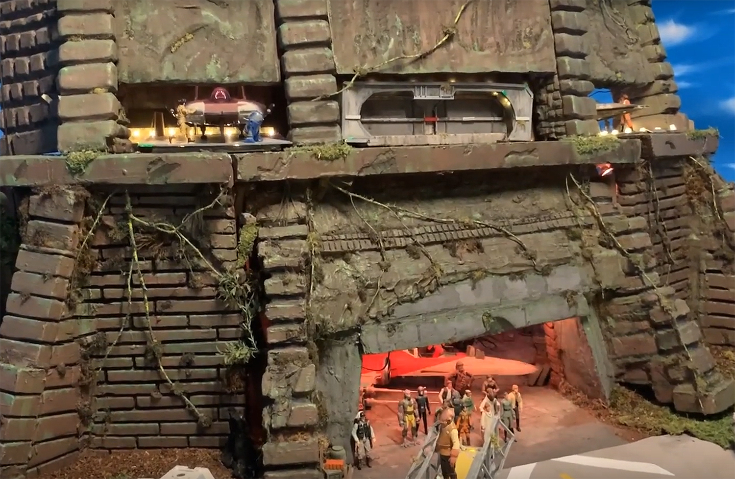 Bad Batch Customs Yavin Diorama