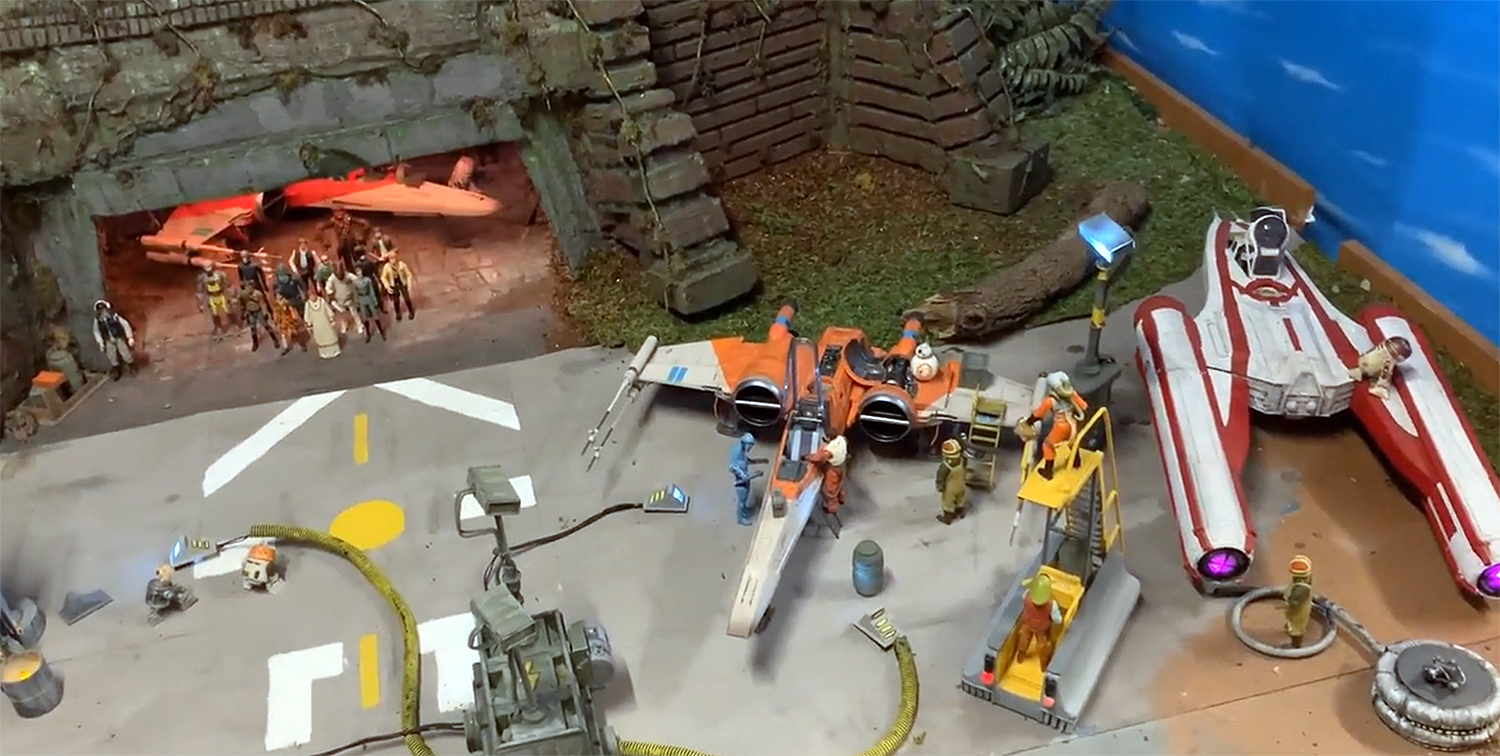 Bad Batch Customs Yavin Diorama