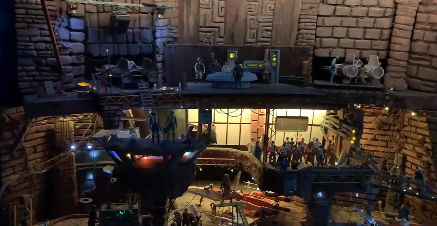 Bad Batch Customs Yavin Diorama