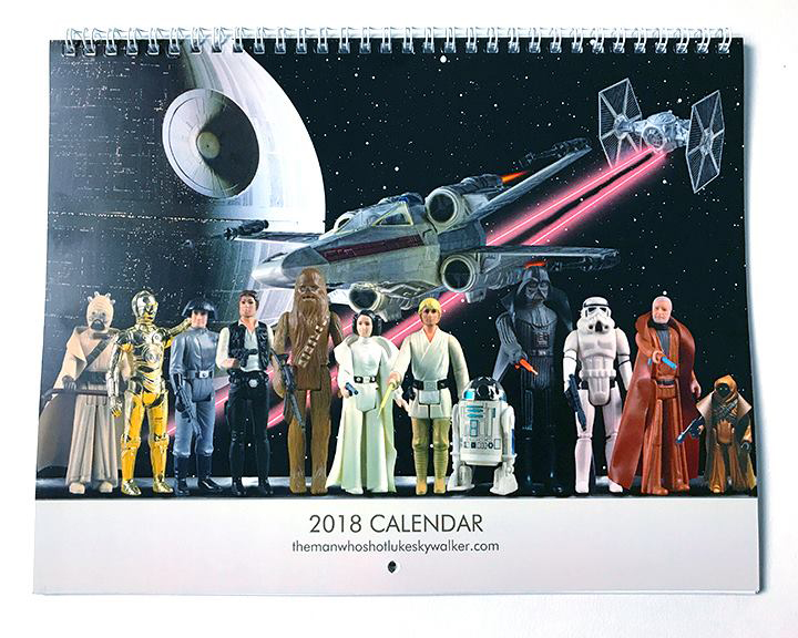Star Wars Action Figure Calendar