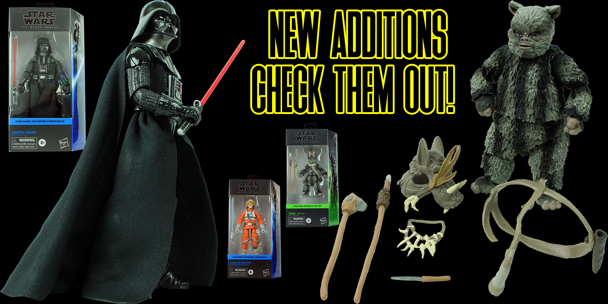 New Black Series Figures Added!