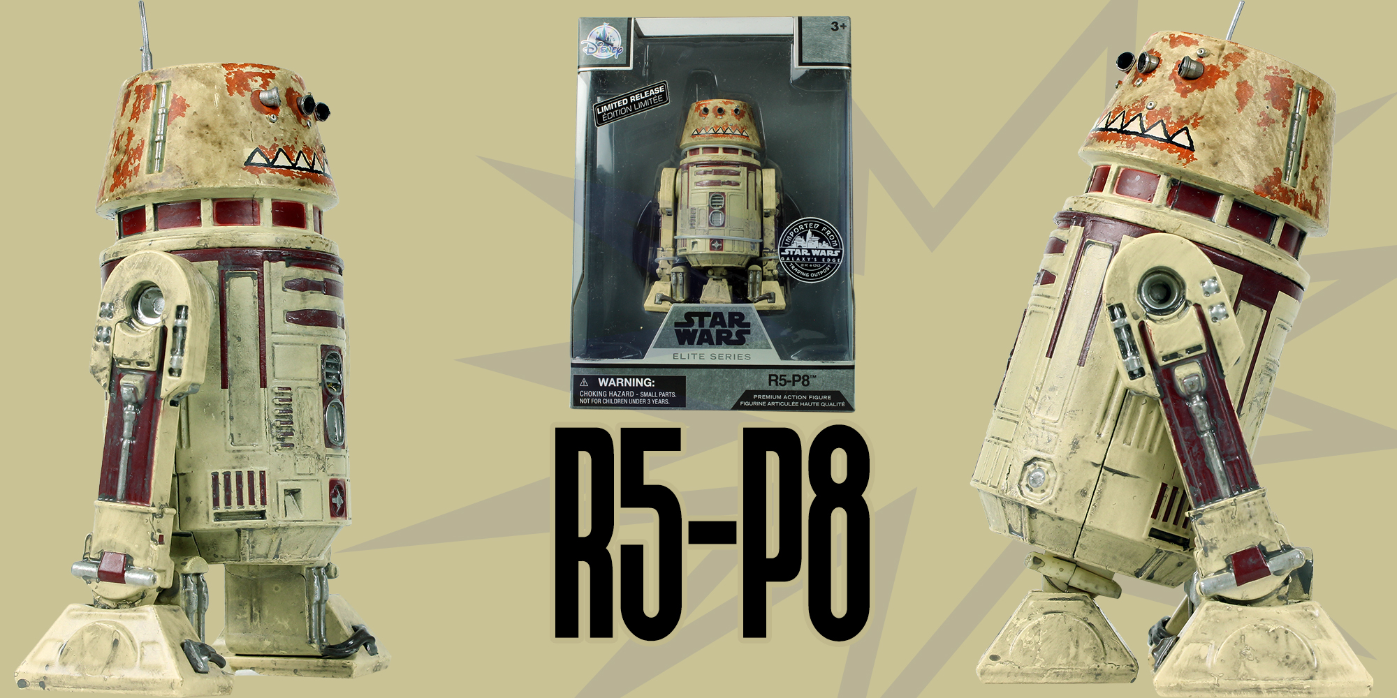 New In The Database: Disney Die Cast Elite R5-P8
