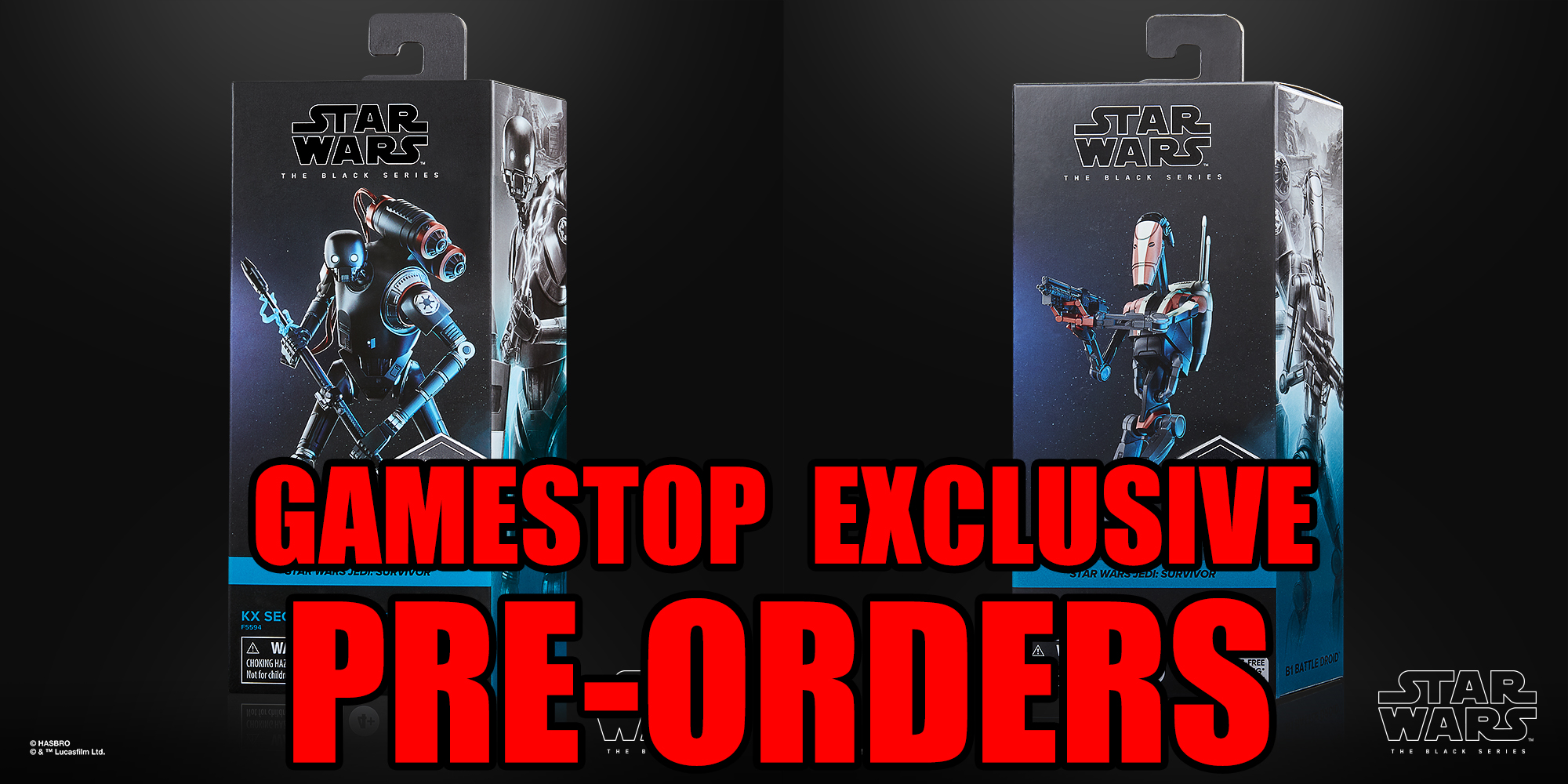 Gamestop Exclusive Black Series  Pre-Orders Today 7/28/2022 At 10am PT