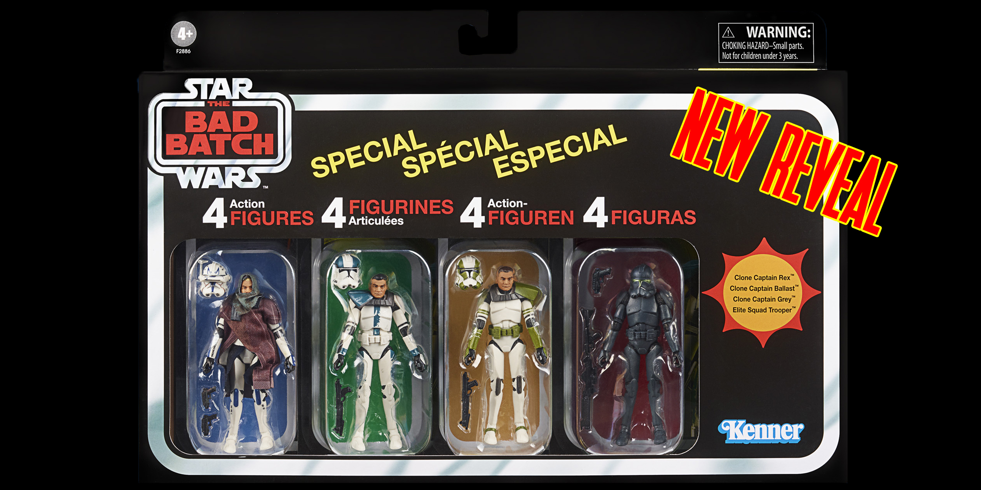 The Vintage Collection Bad Batch 4-Pack Revealed