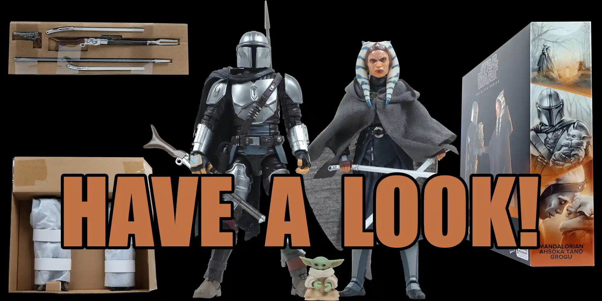 Din Djarin, Ahsoka, Grogu Archived