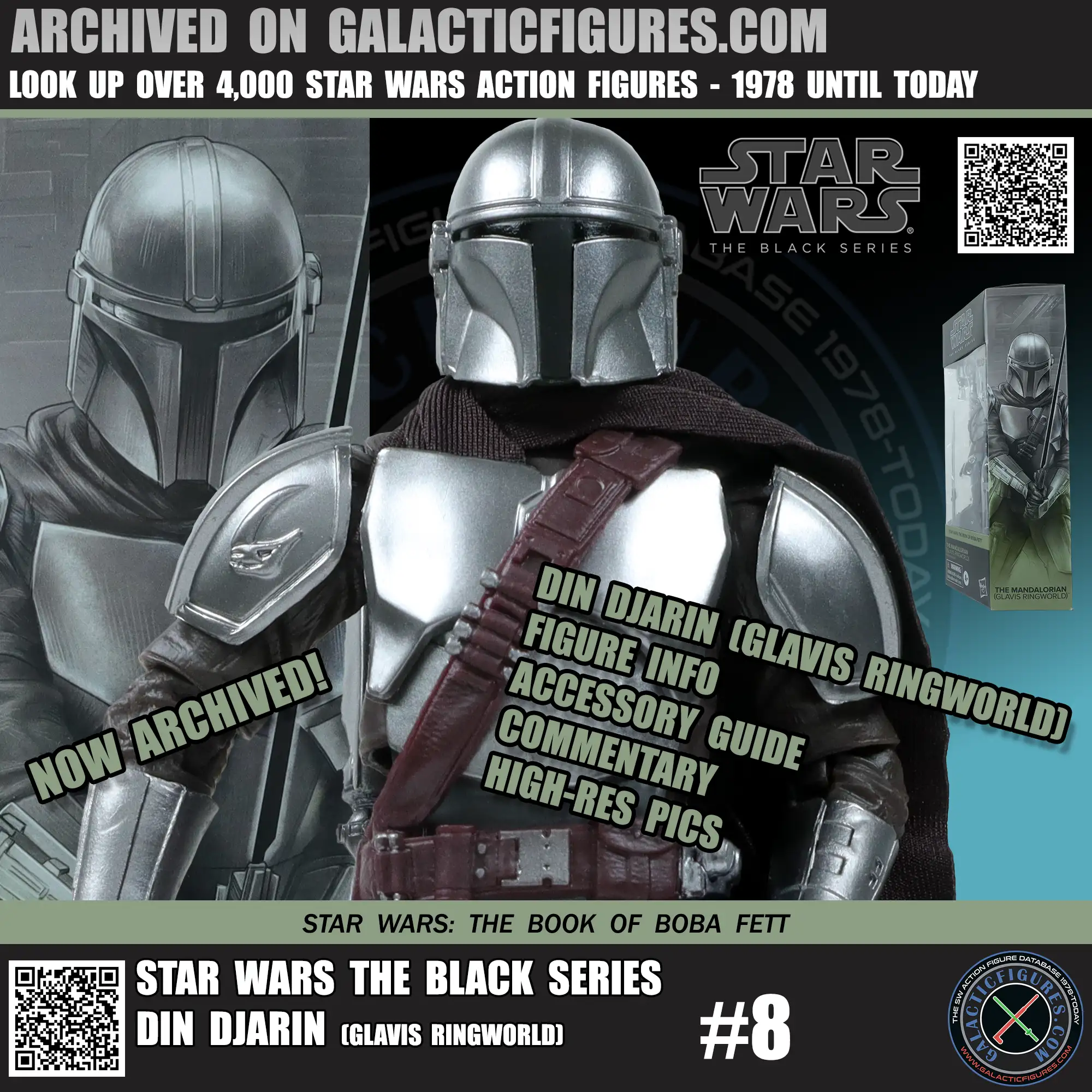 Black Series Din Djarin (Glavis Ringworld)