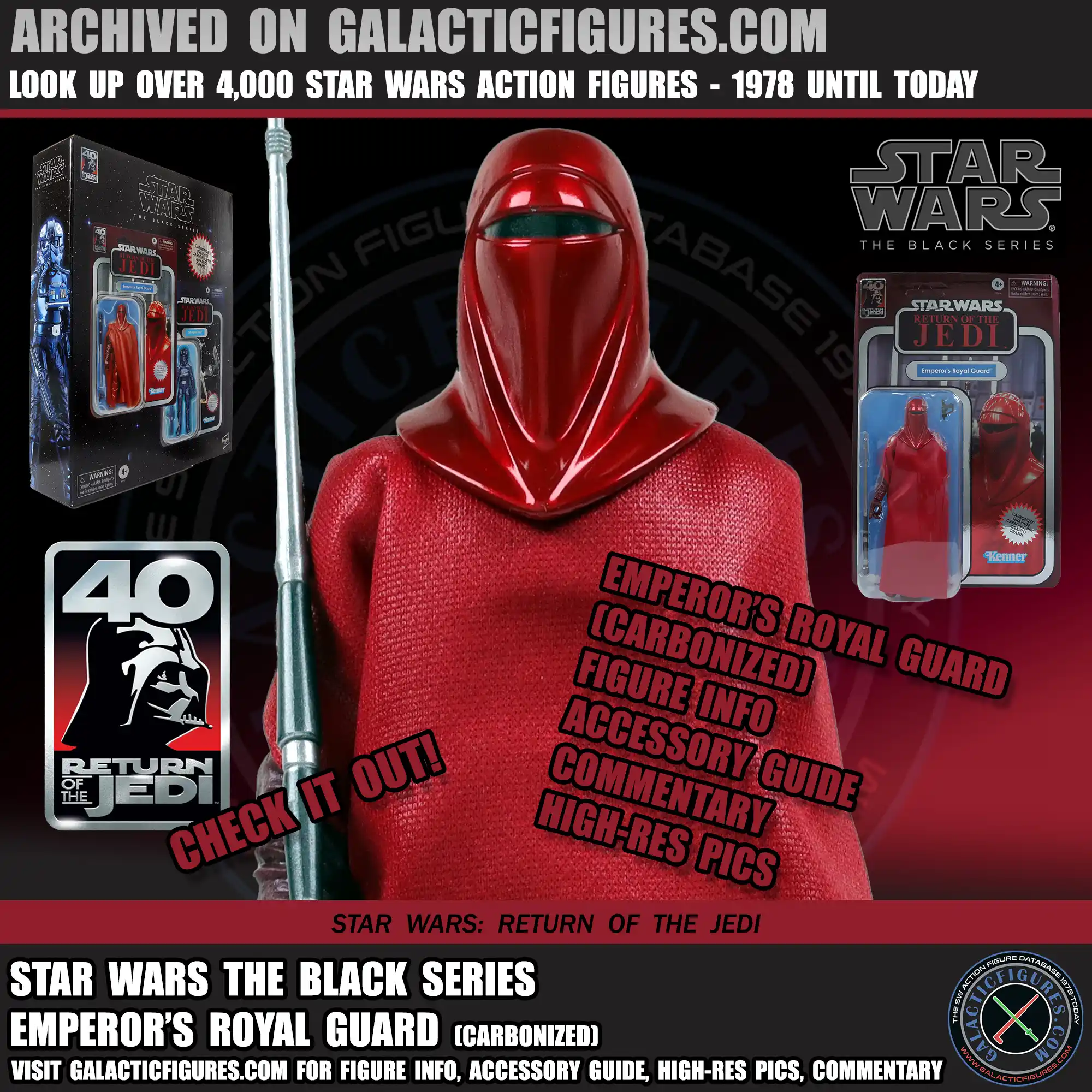 Black Series Emperor's Royal Guard Carbonized